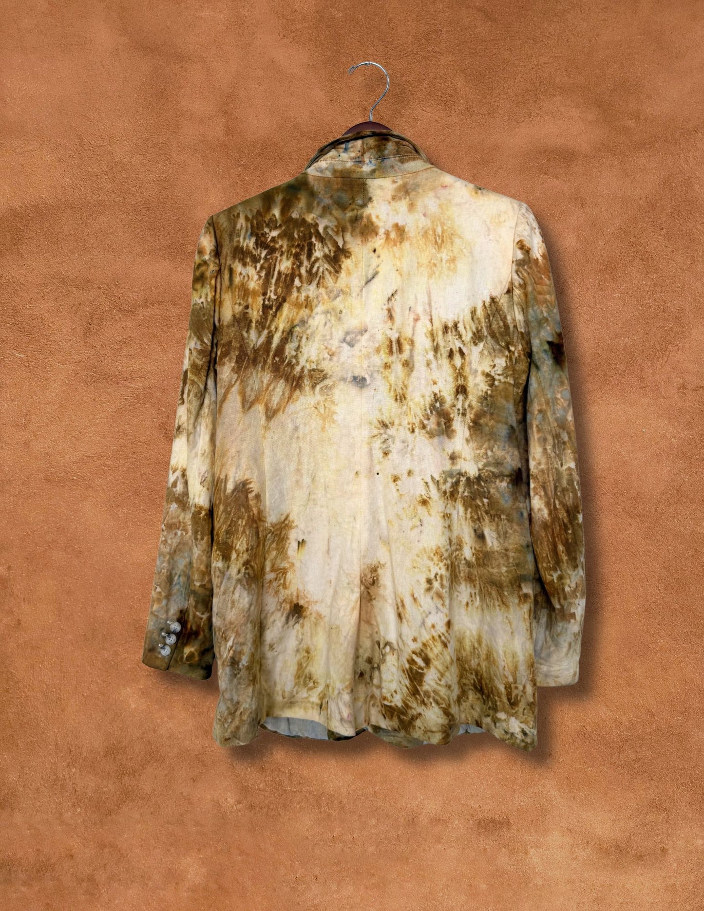 Upcycled Vintage Linen Blazer 40 x 30