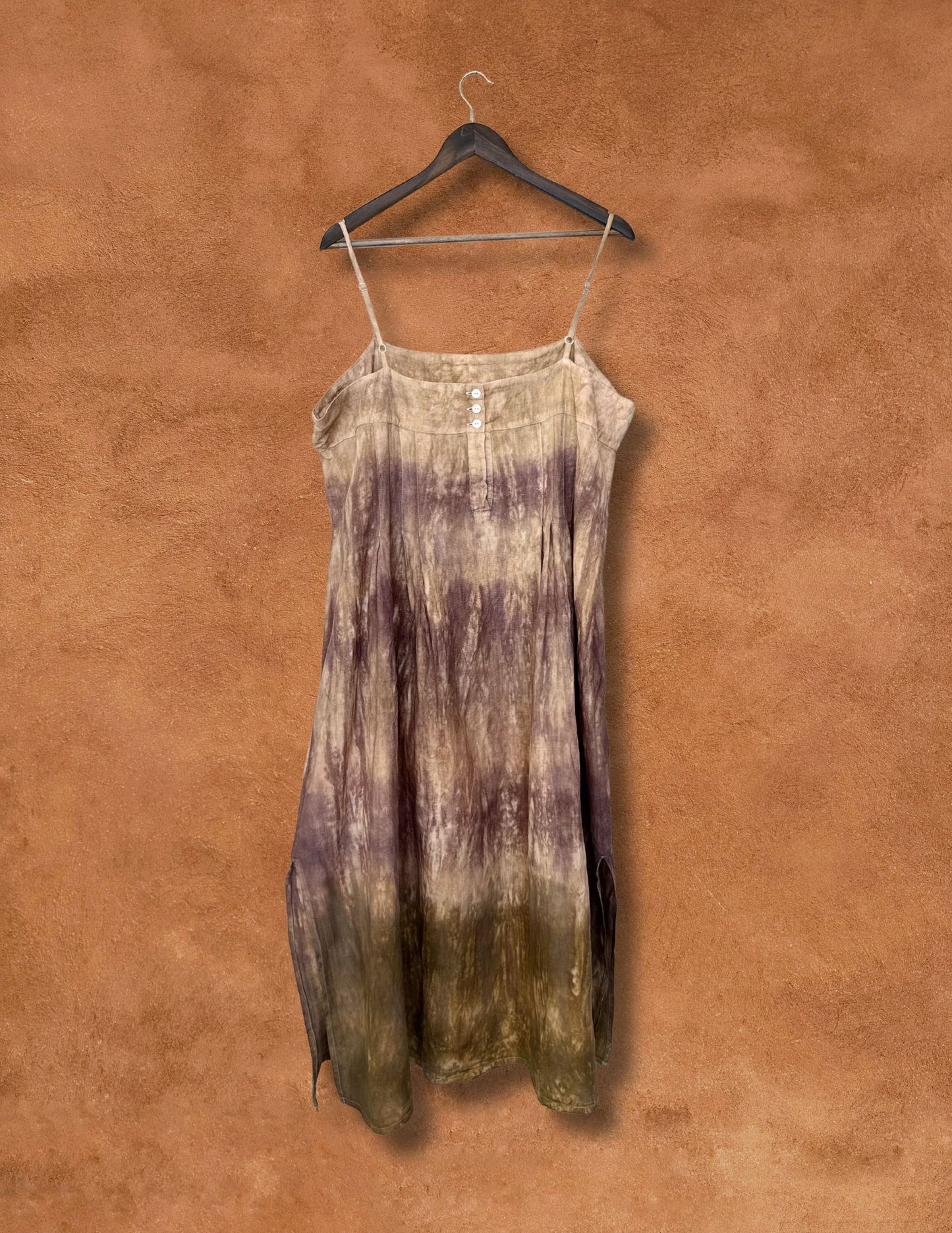 Upcycled VIntage Linen Slip Dress 44