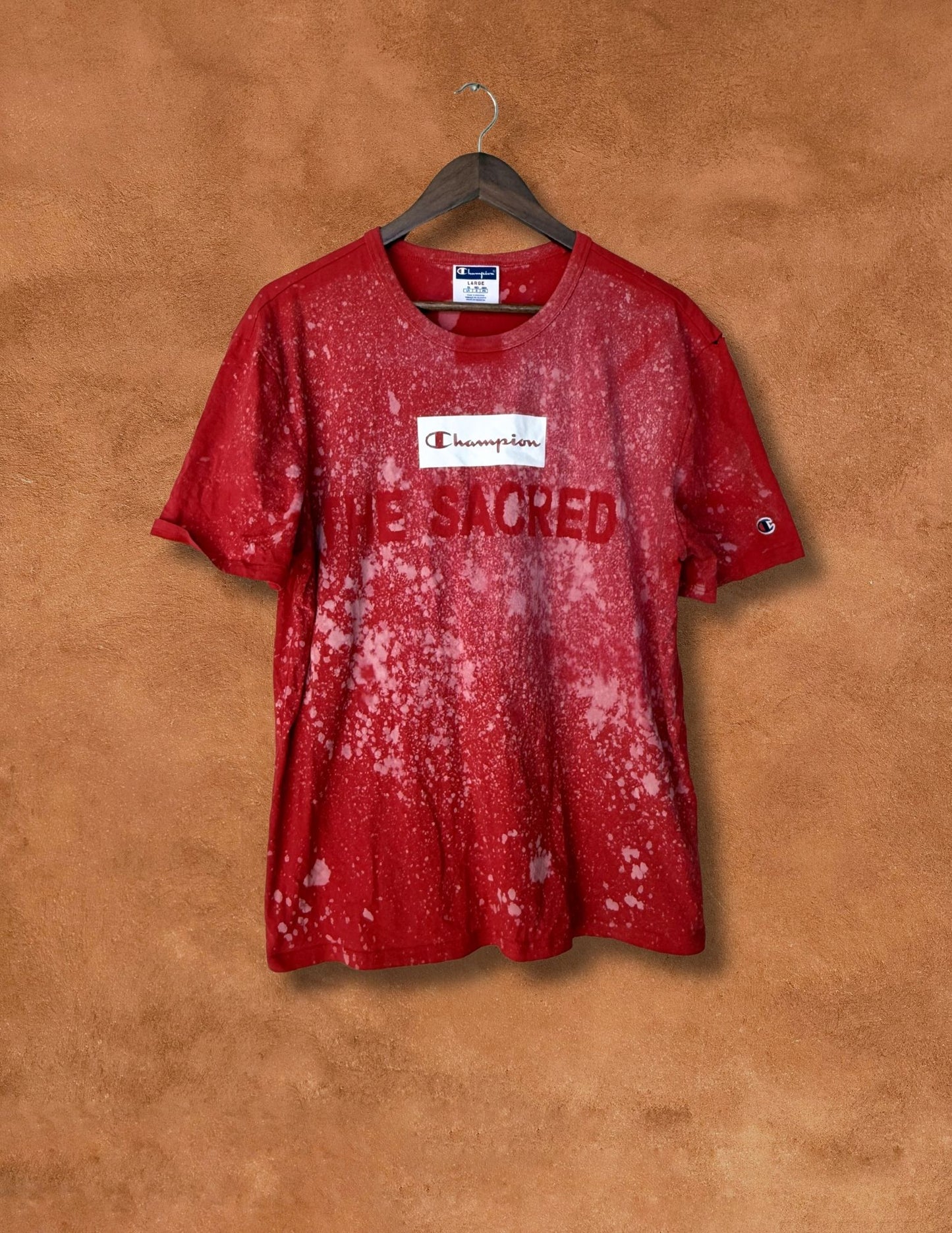 Upcycled Vintage Tee- 44 x 27 Champion The Sacred