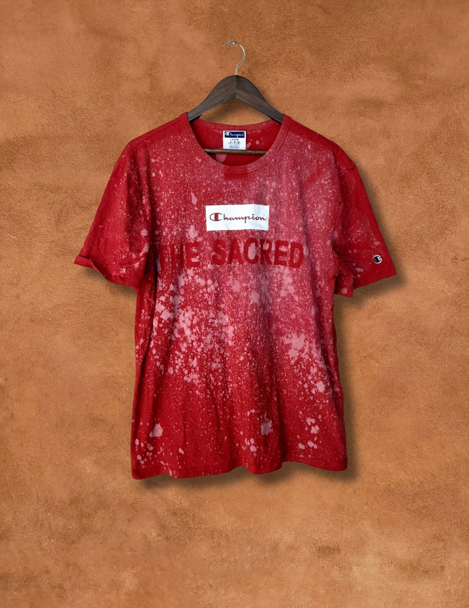 Upcycled Vintage Tee- 44 x 27 Champion The Sacred