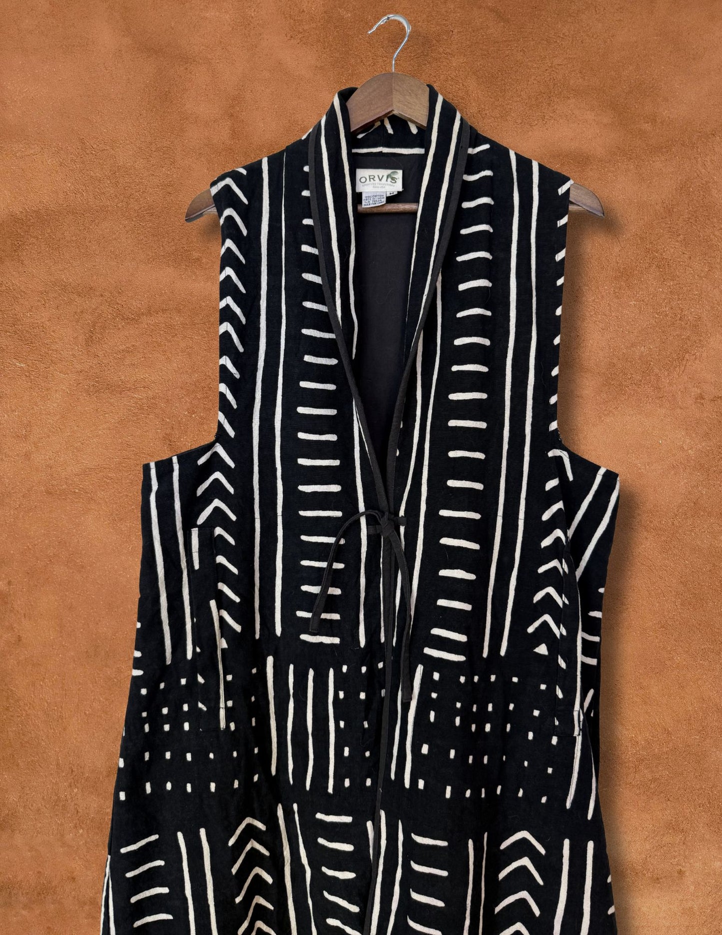 Vintage Geo Print Vest