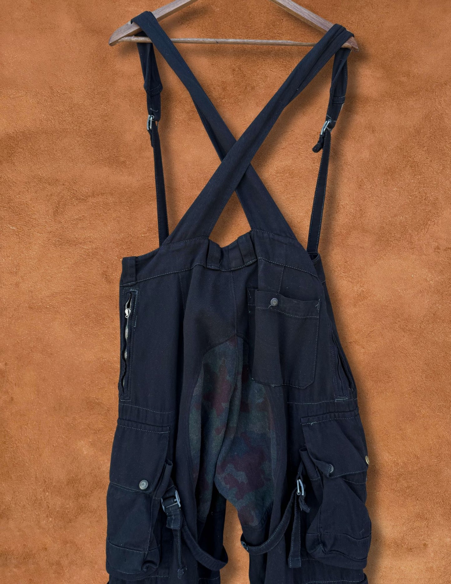 Upcycled Vintage Military Overalls