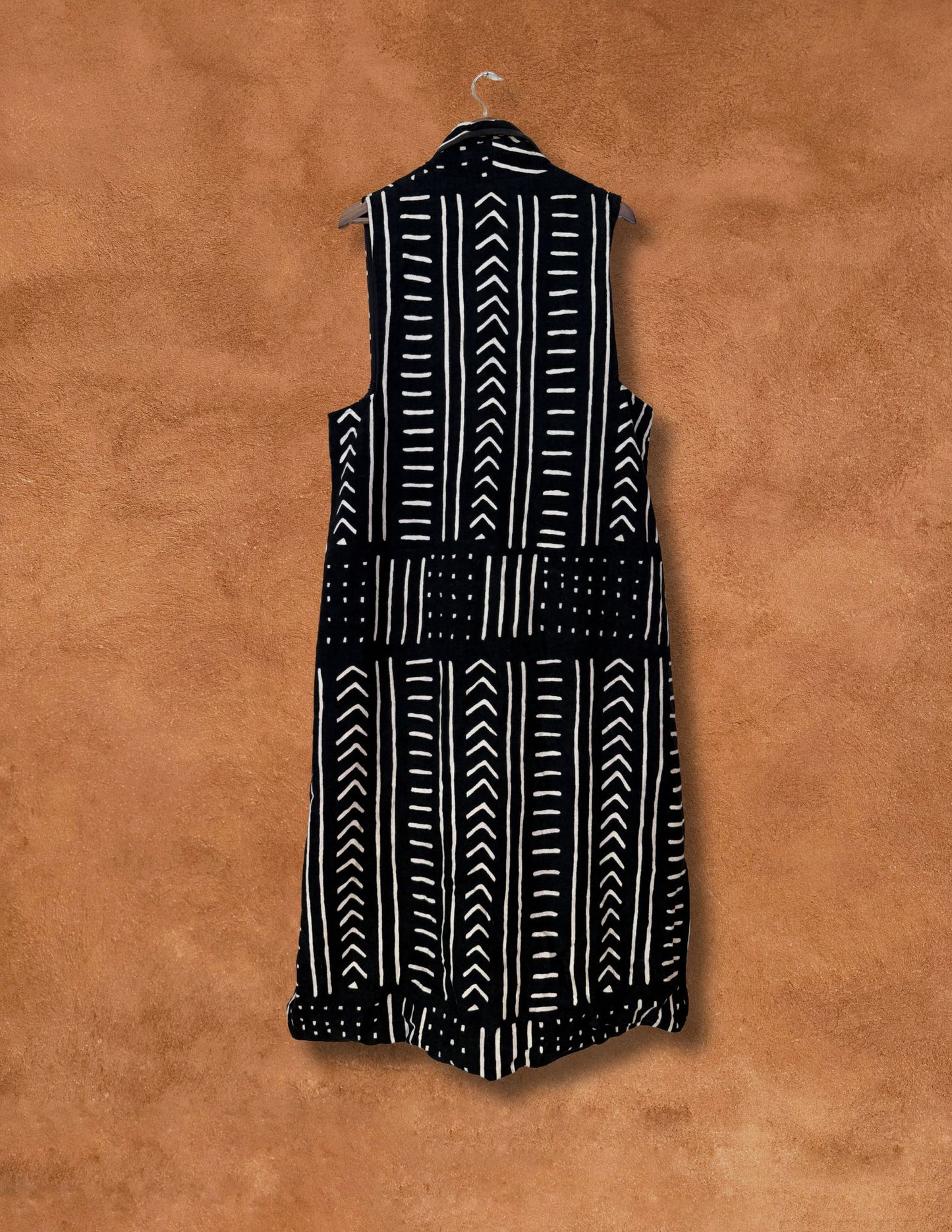Vintage Geo Print Vest