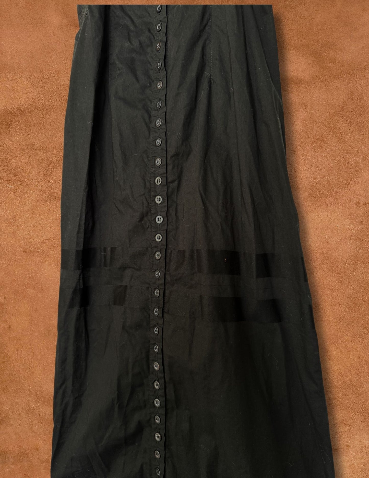 Vintage 90s Cotton Satin Stripe Dries Van Noten Size 42