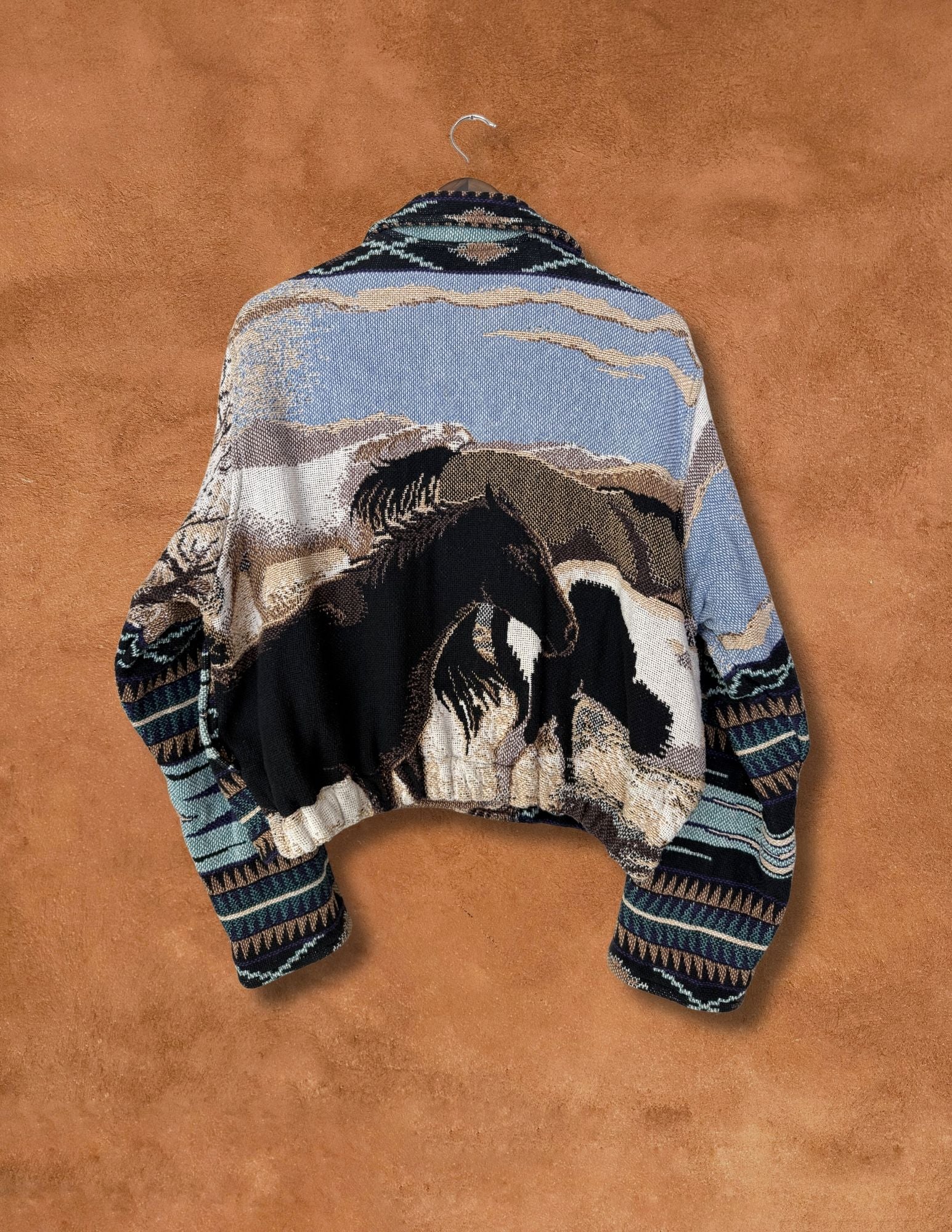 Rare Vintage 80s Tapestry Jacket
