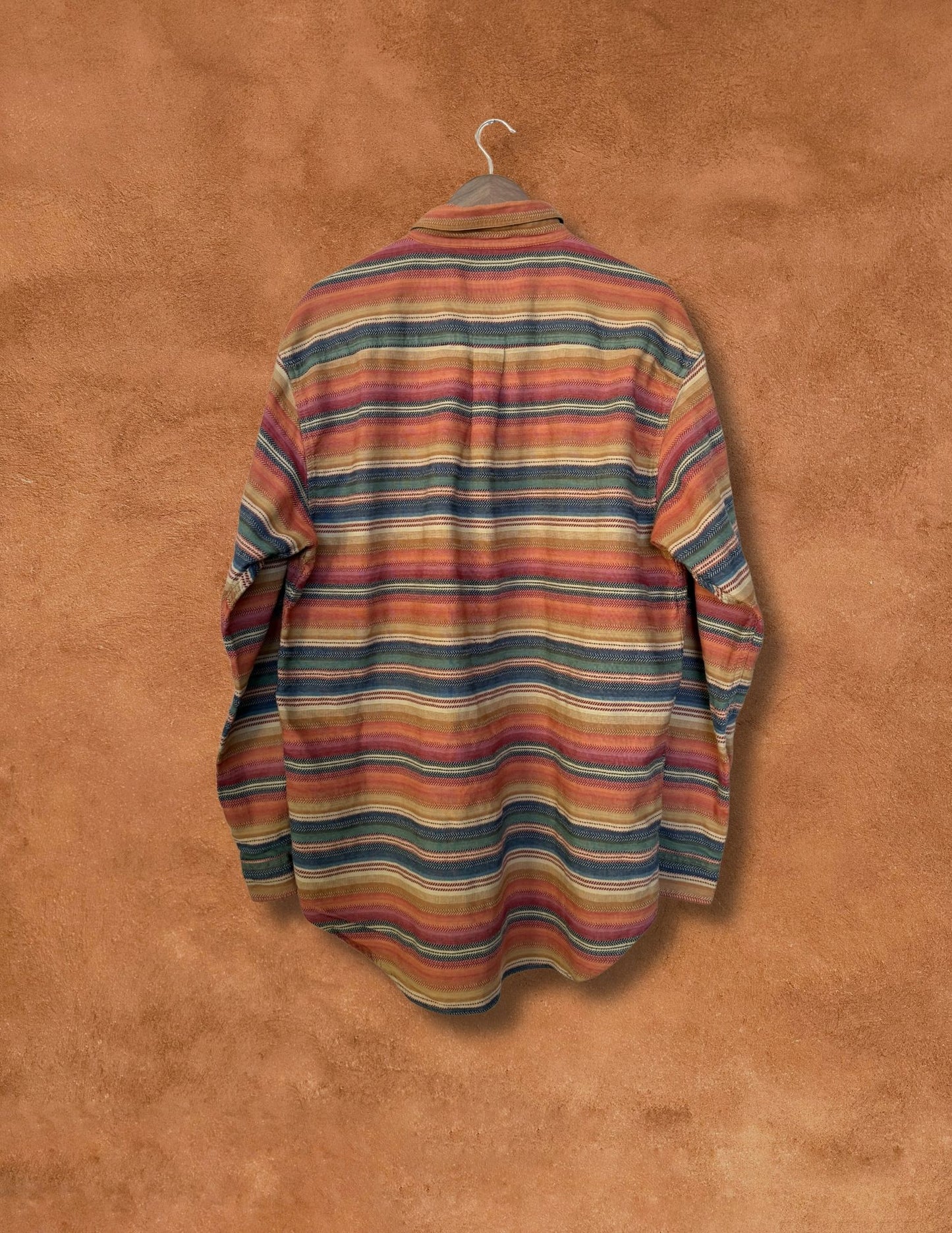 Vintage 90s Southwest Serape Shirt 52 x 35