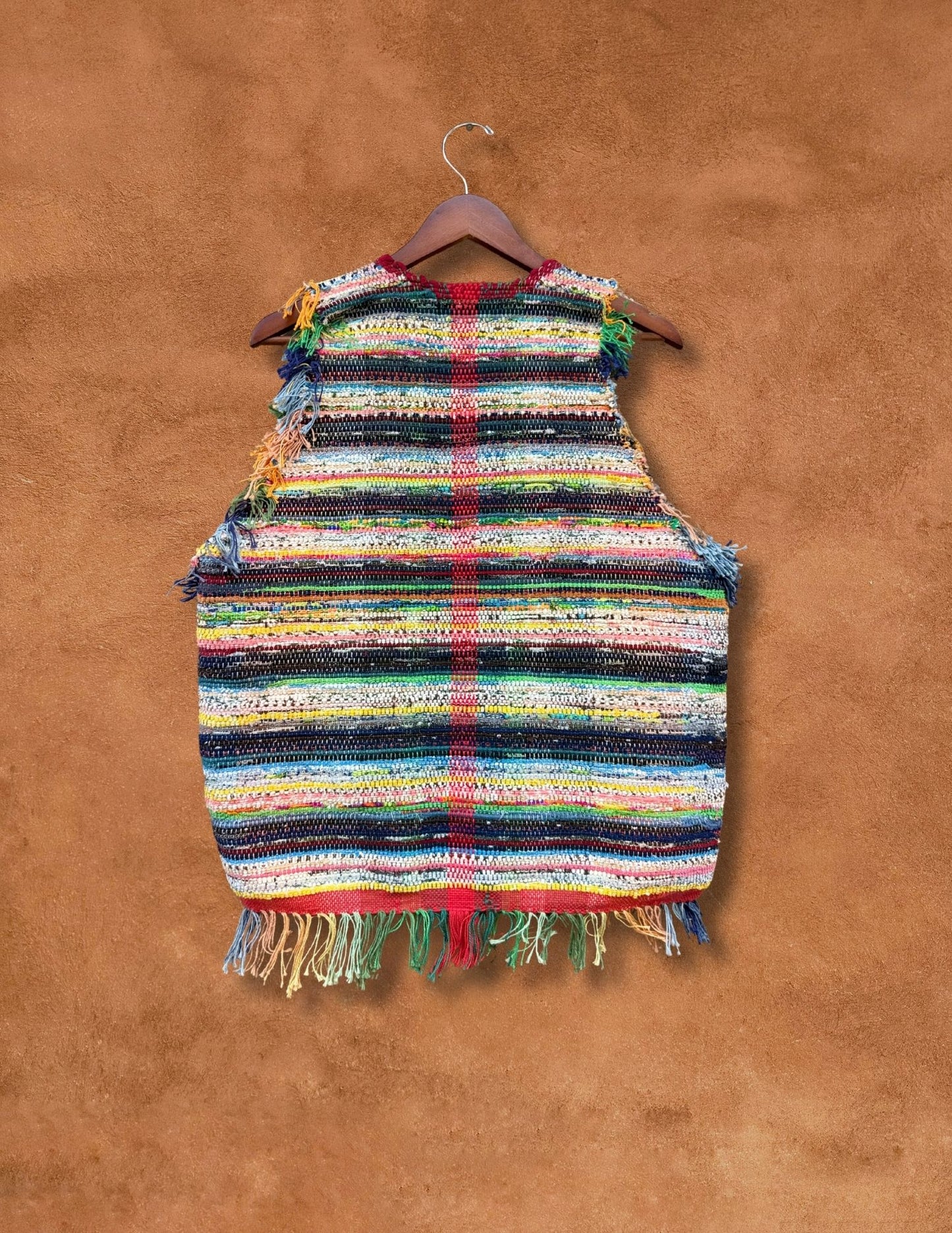 Vintage 80s Handwoven Vest