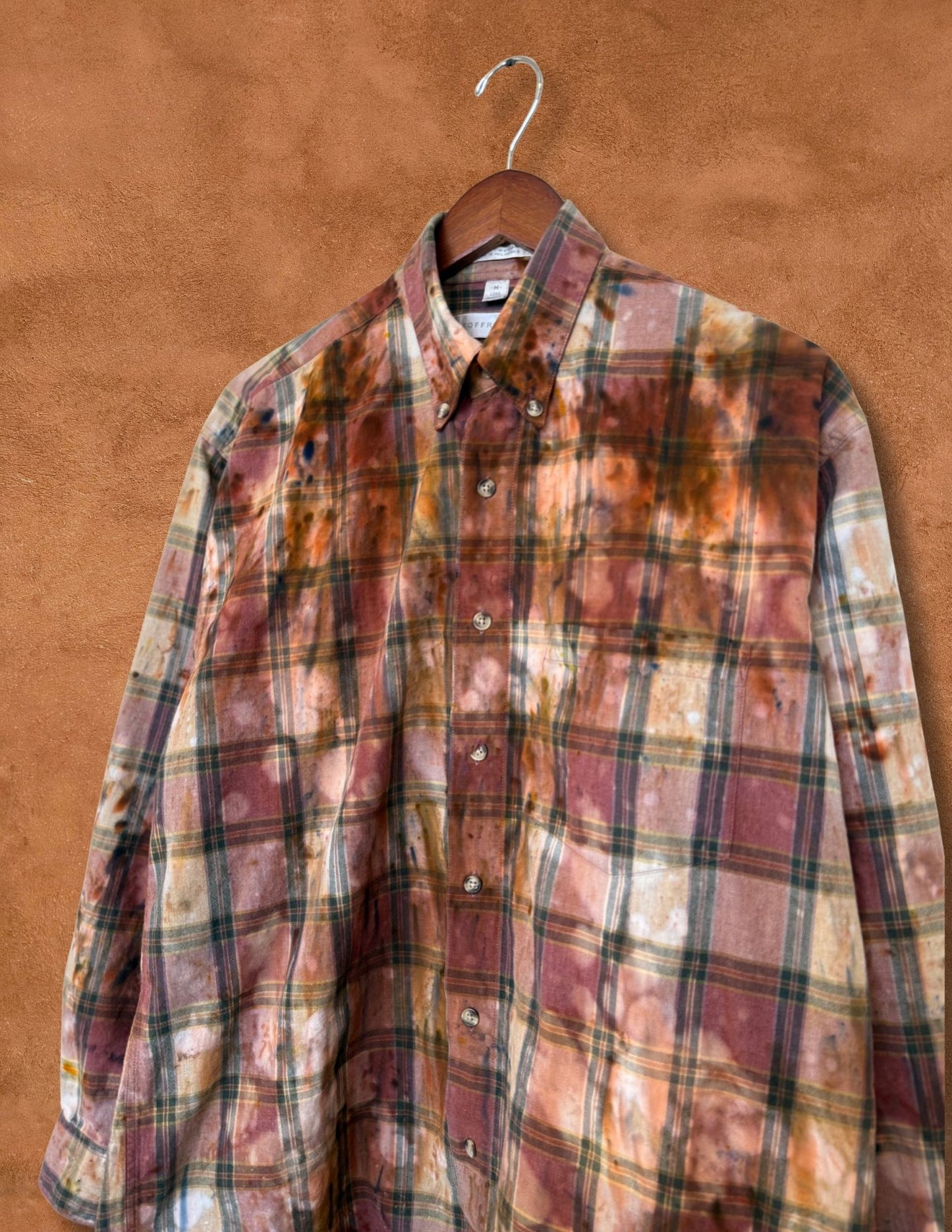 Upcycled Vintage Plaid Poplin Shirt - 13 of 44