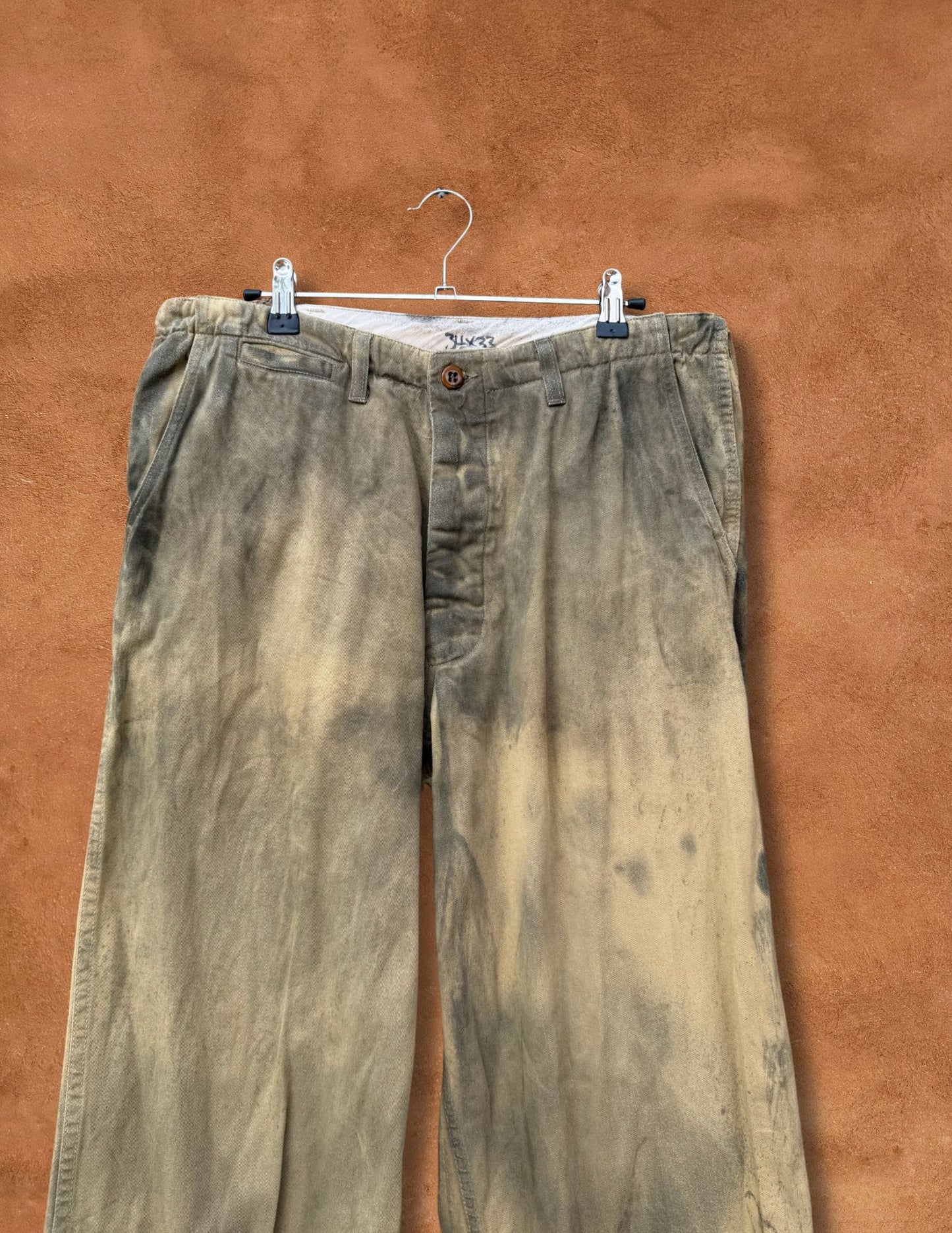 Upcycled Vintage Military Pant 34 x 33