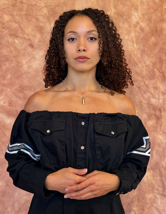 Neoancient White Corn Necklace