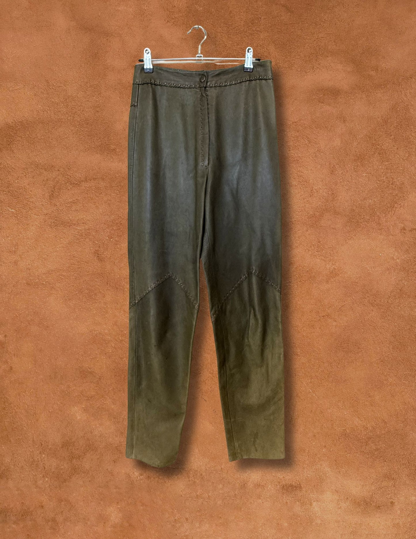 Vintage 70s Lambskin Pants 28 x 29