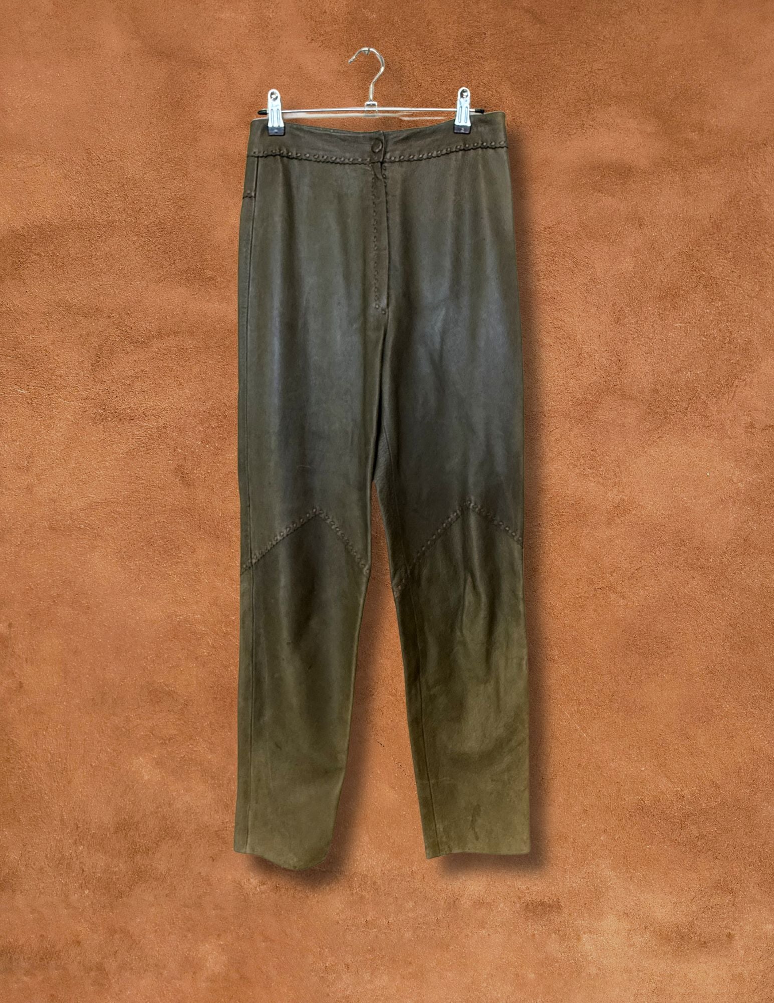 Vintage 70s Lambskin Pants 28 x 29