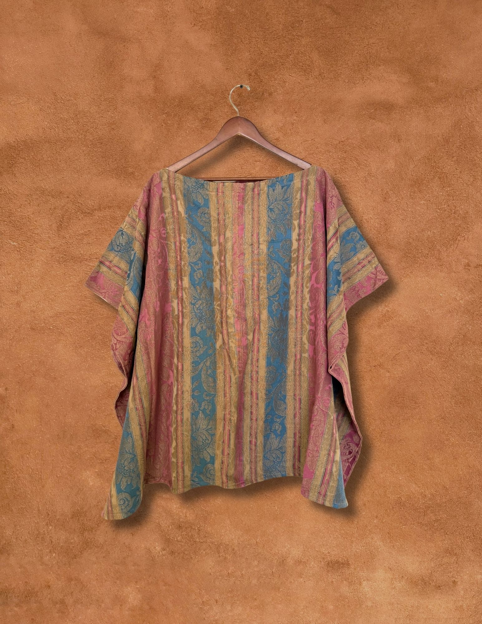Upcycled Vintage Brocade Top