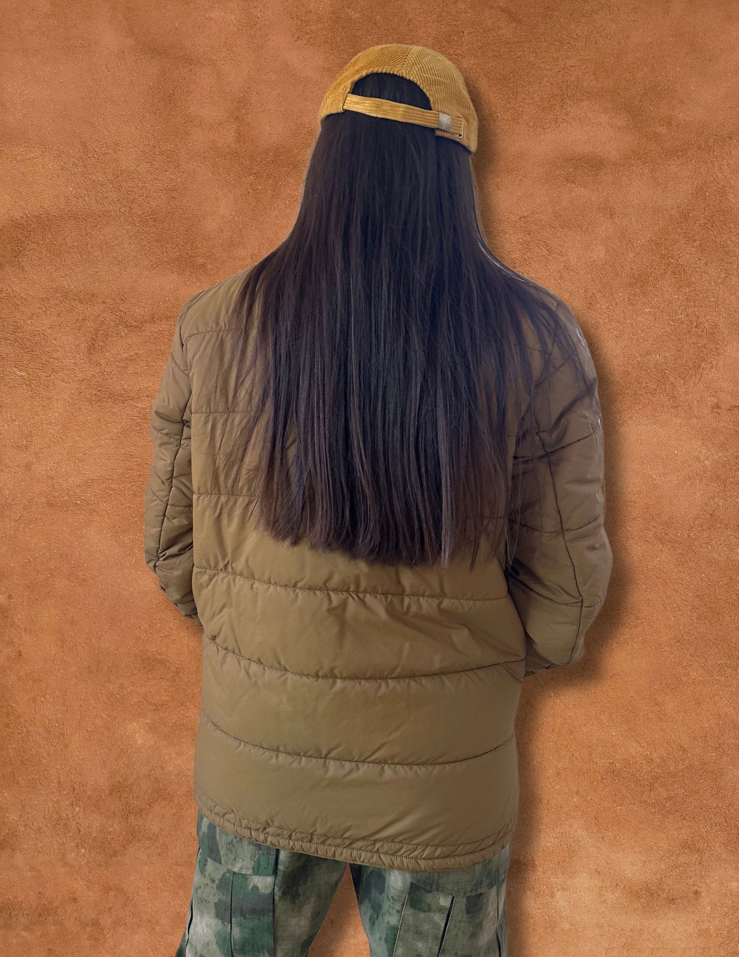 Vintage Reversible Military Quilted Jacket