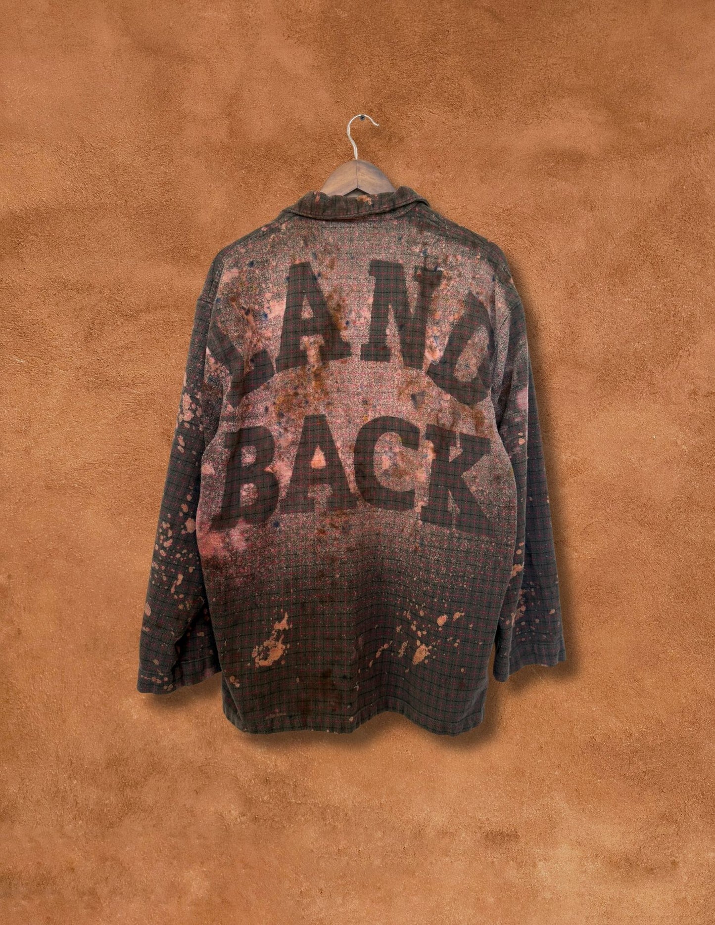 Upcycled Vintage Plaid Flannel Shirt - 14 of 44 Land Back