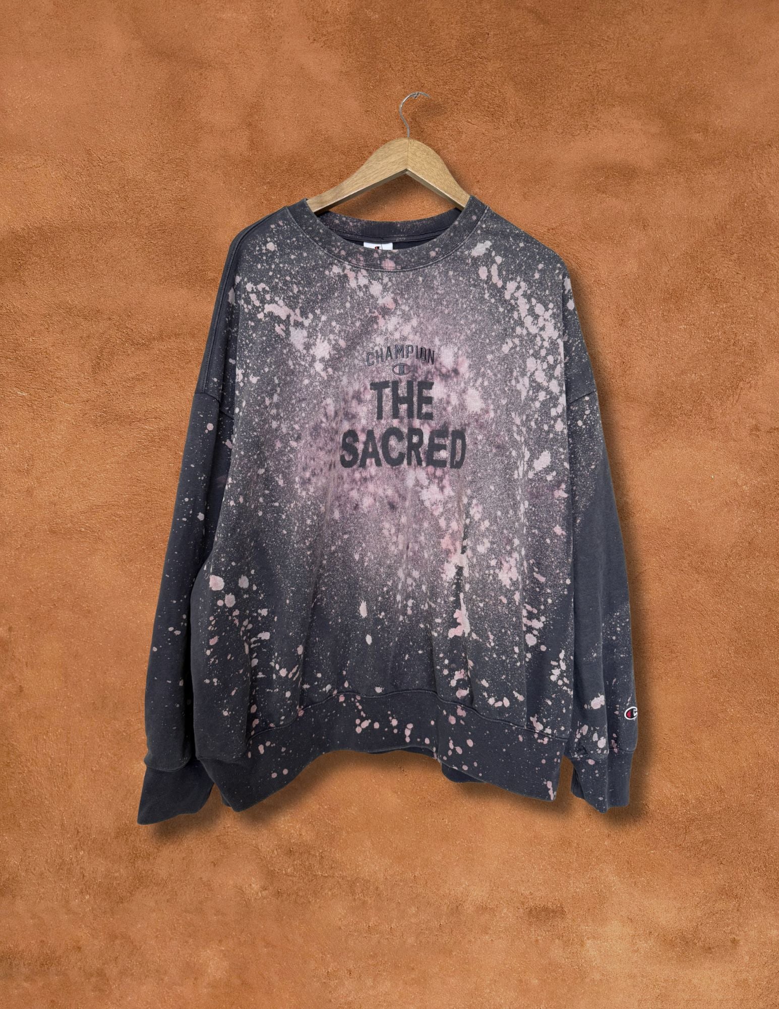 Upcycled Vintage Hoodie- 64 x 28 Champion The Sacred