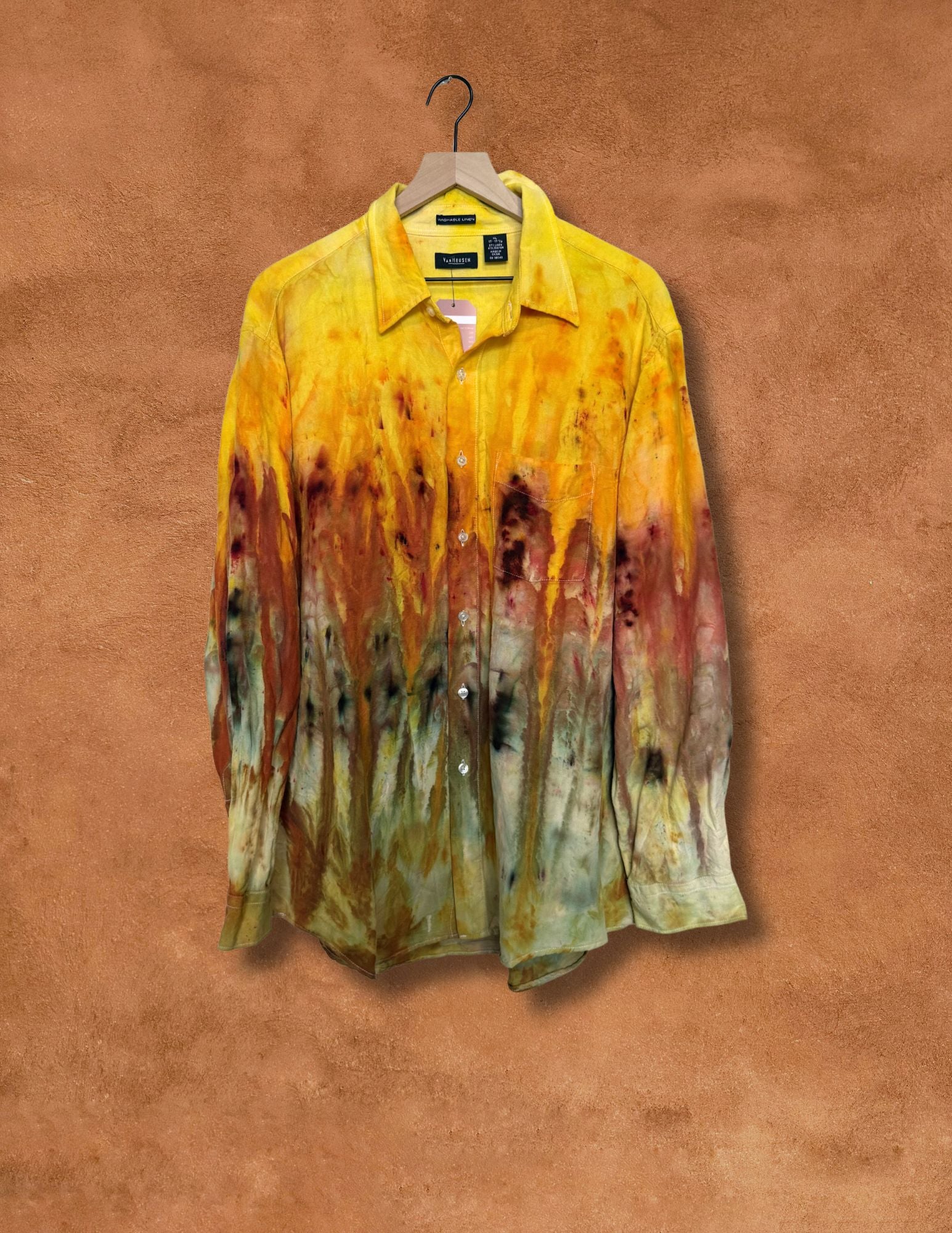 Upcycled Vintage Linen Shirt
