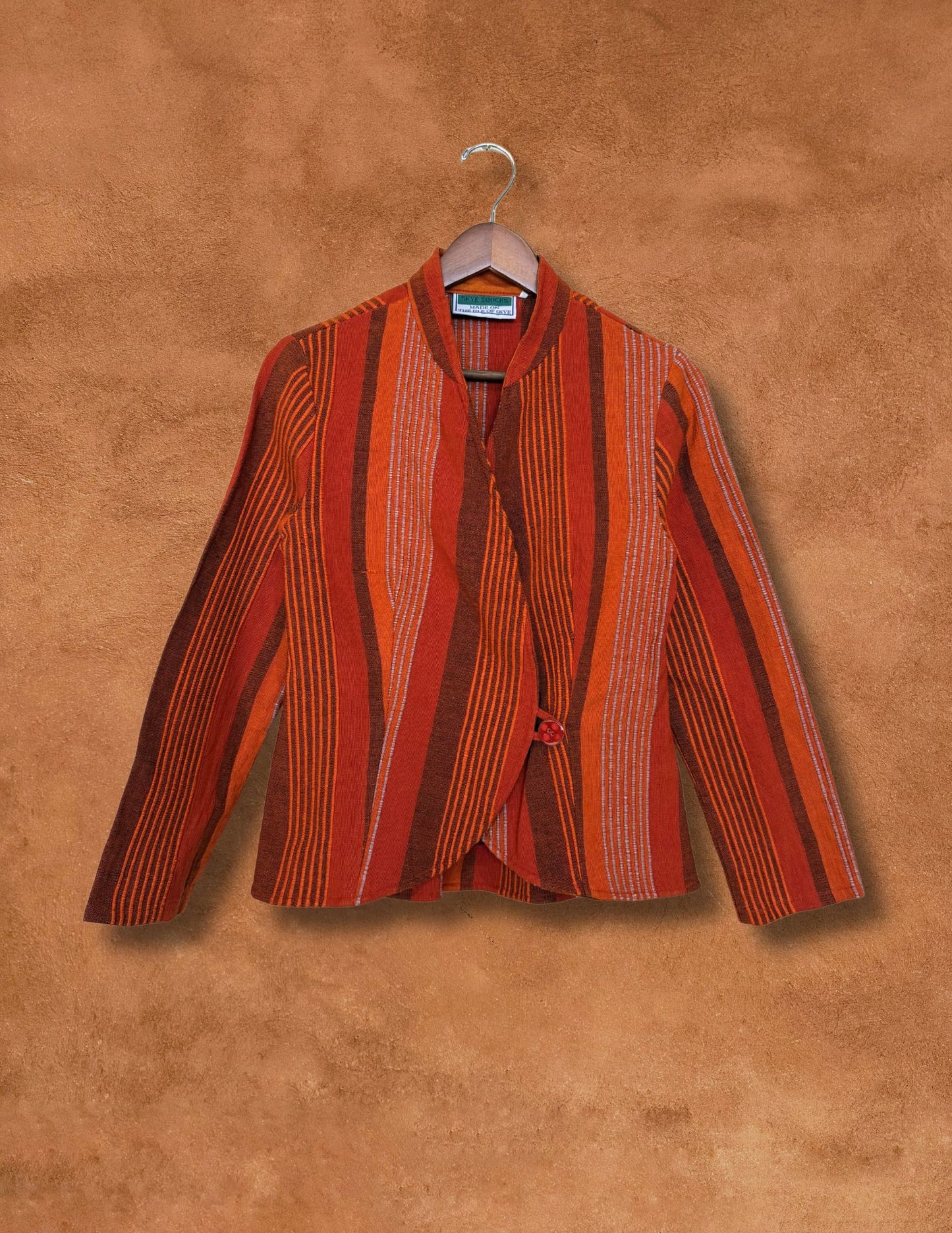 Vintage 80s Handwoven Isle of Skye Jacket 40 x 24