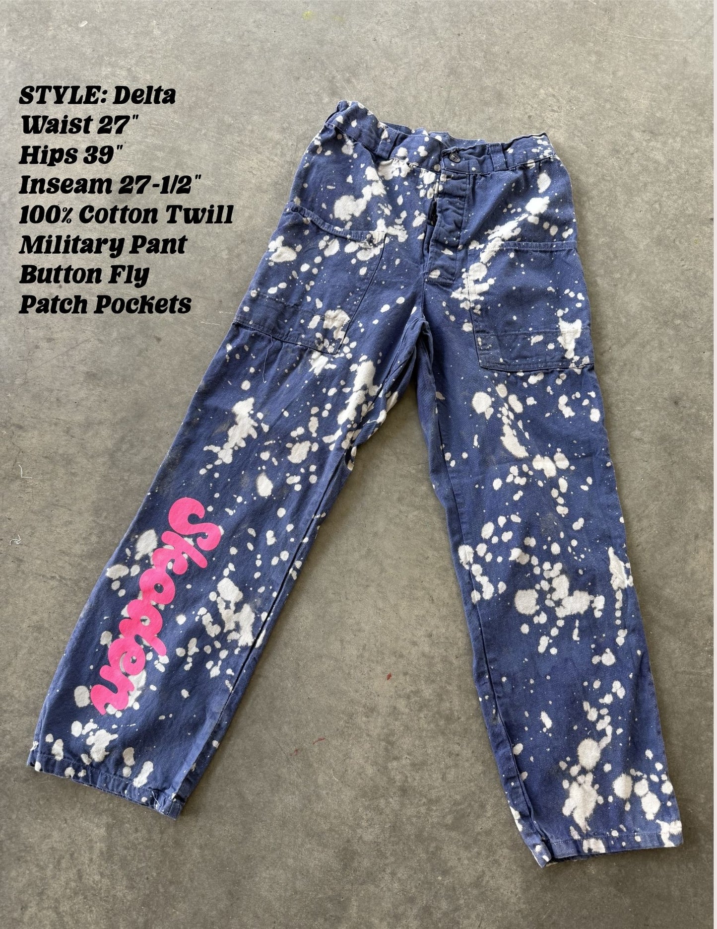 Upcycled Vintage Military Pant - SKODEN