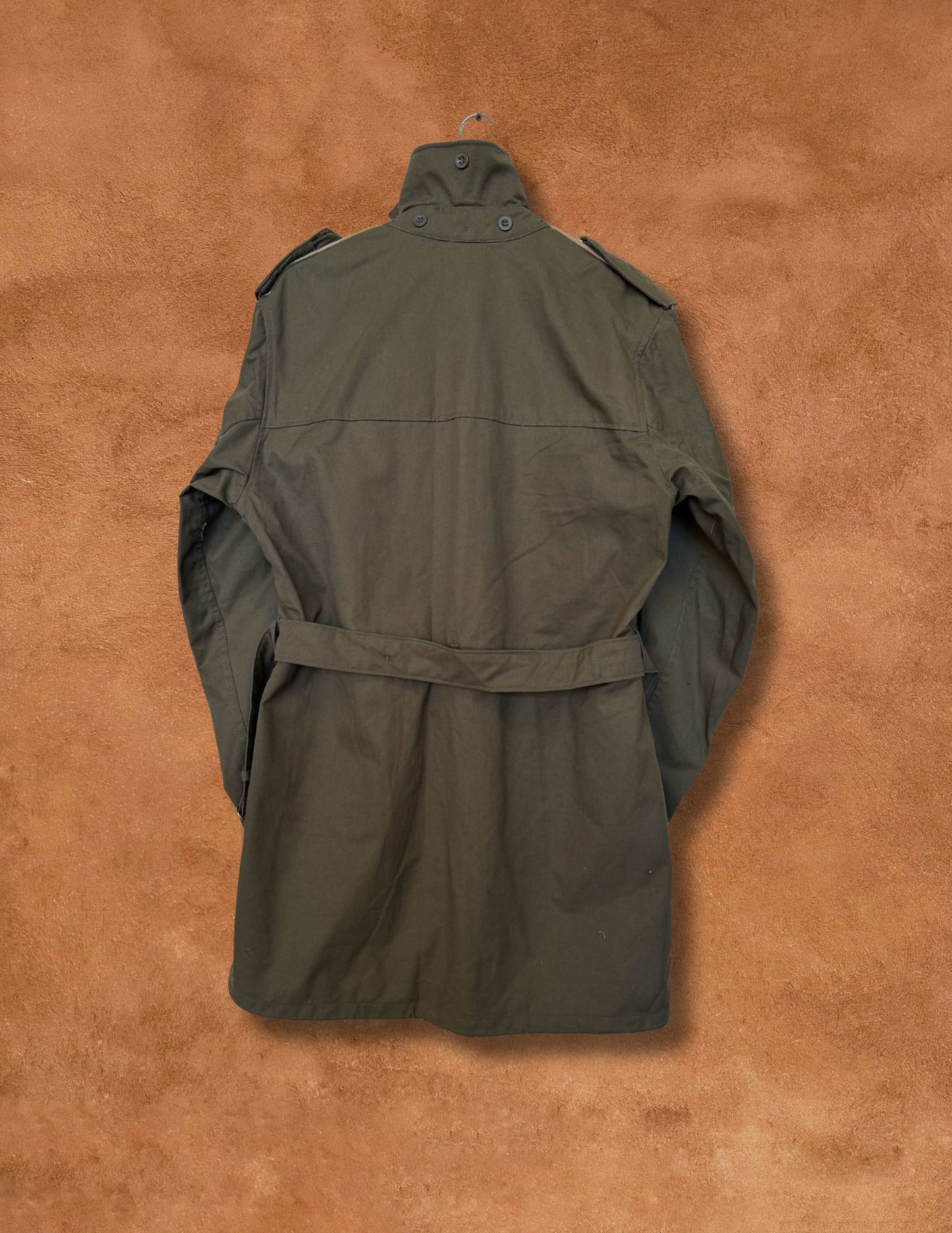 Upcycled Military Field Jacket — Midcentury Blanket Edition B