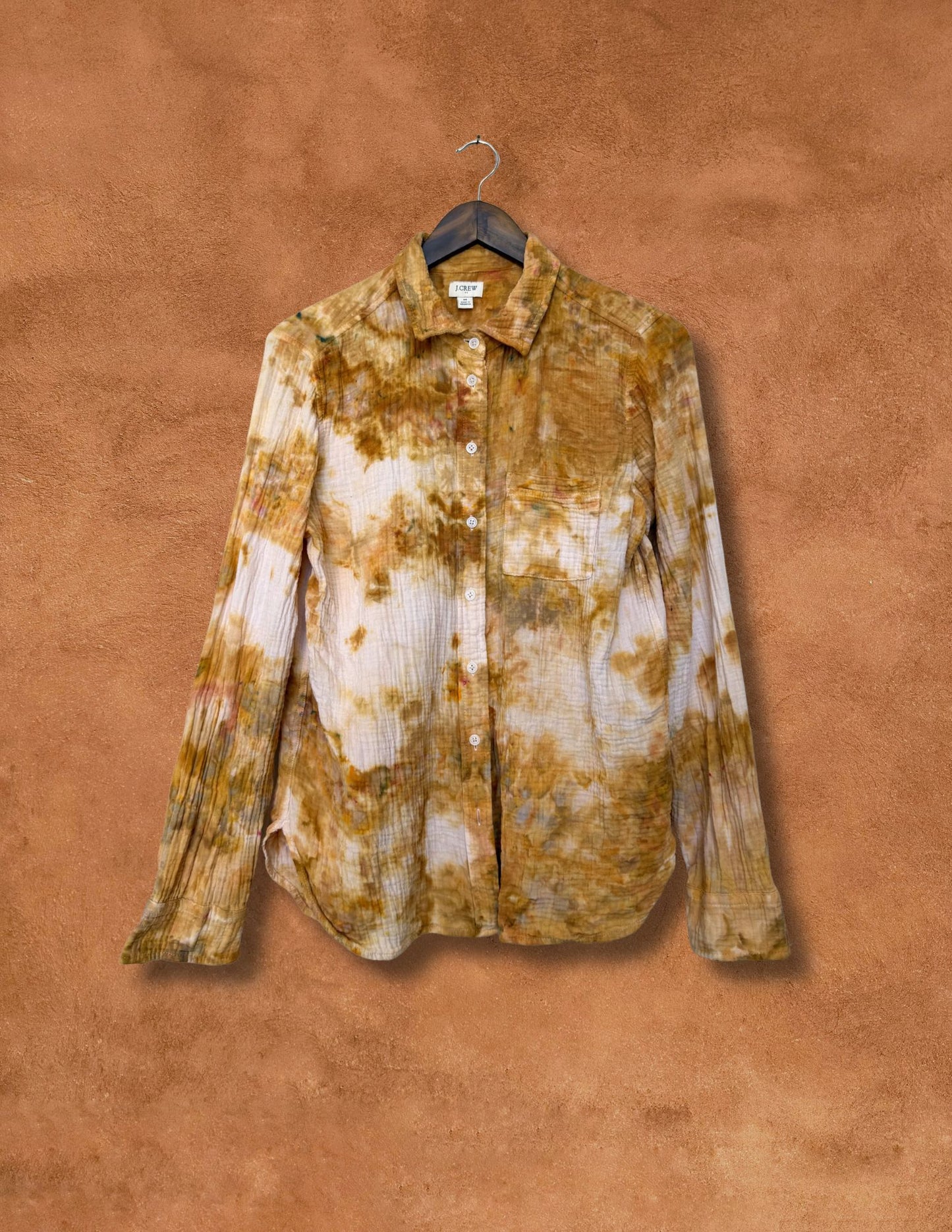 Upcycled Vintage Cotton Gauze Shirt