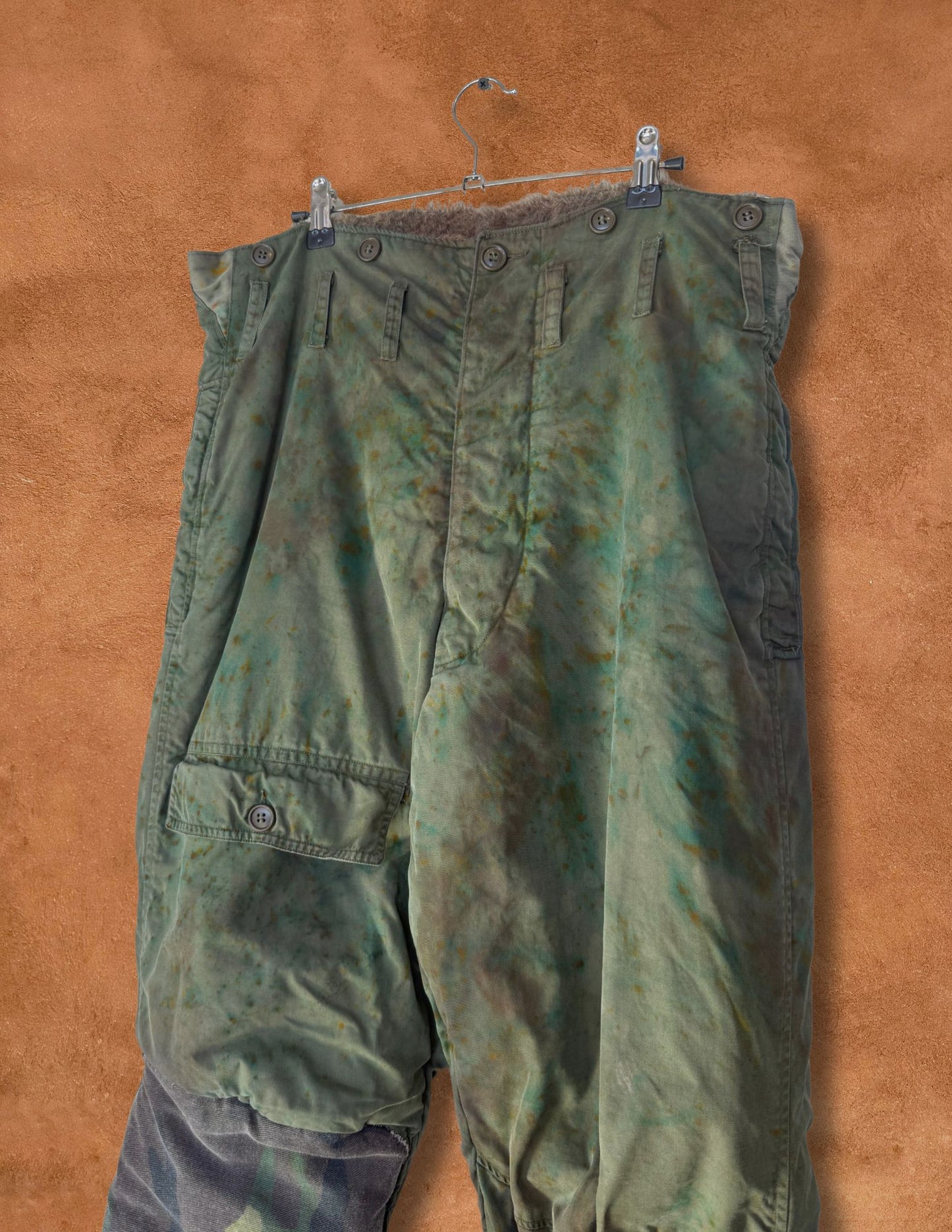 Upcycled Vintage WW2 Winter Military Pant 38 x 30