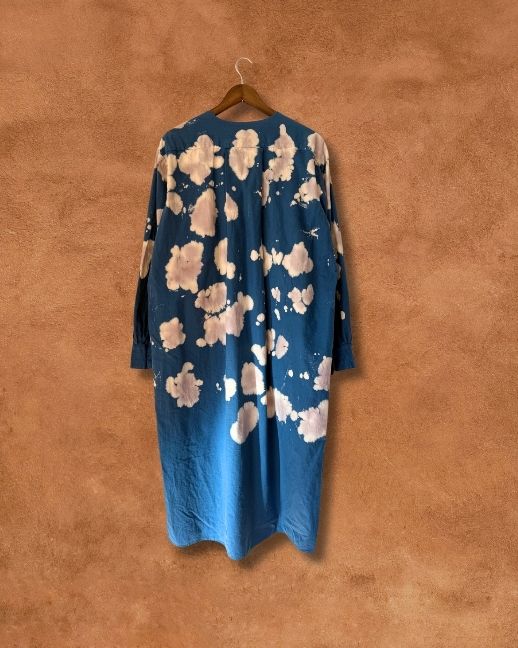 Upcycled Vintage Oversized Military  Daak’os Cloud Shirtdress