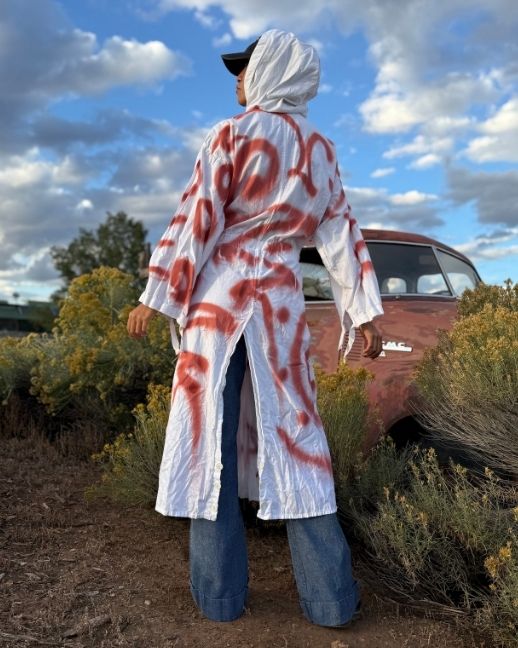 Upcycled Vintage Military Hoodie X The Son of Picasso