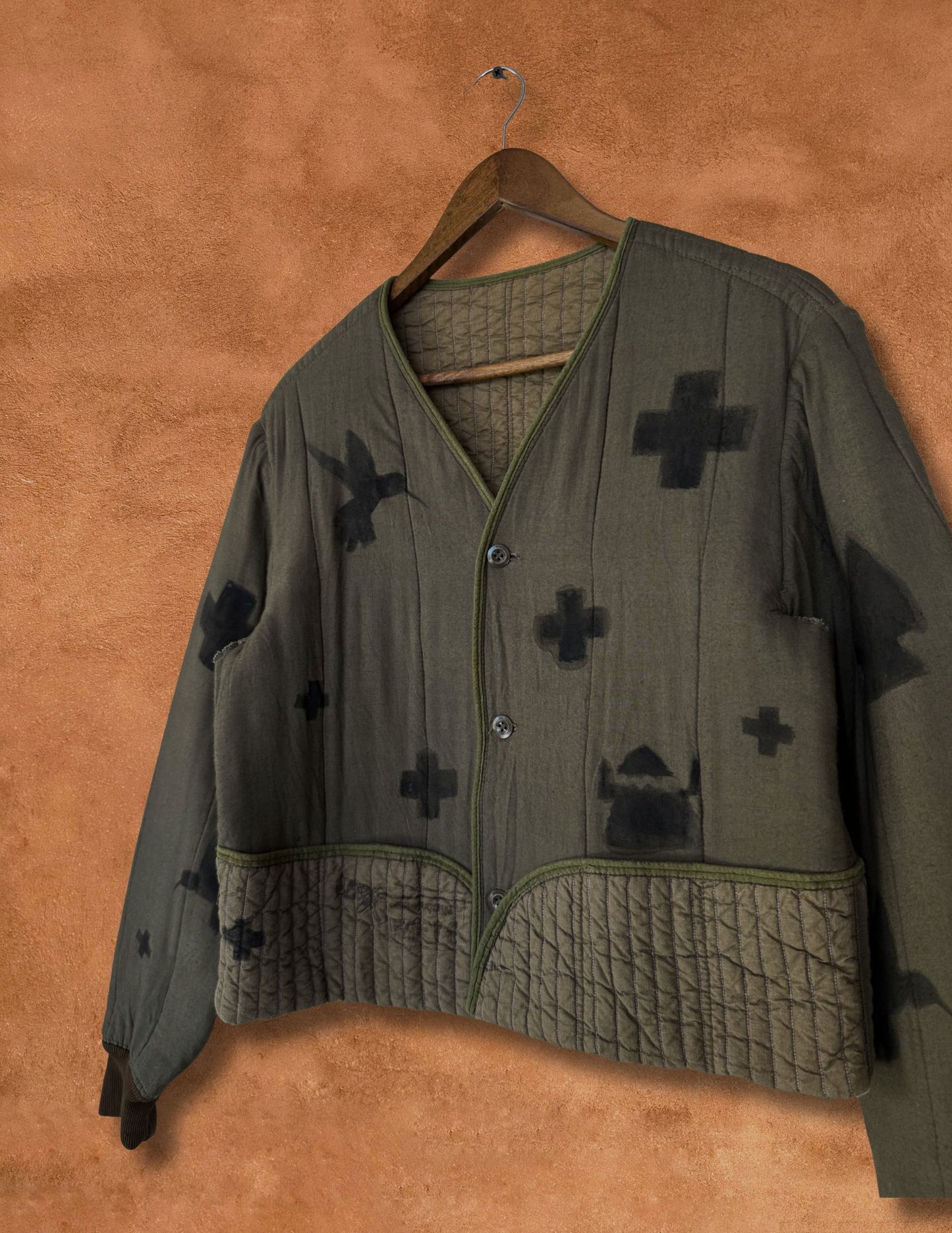 Upcycled Vintage Military Jacket