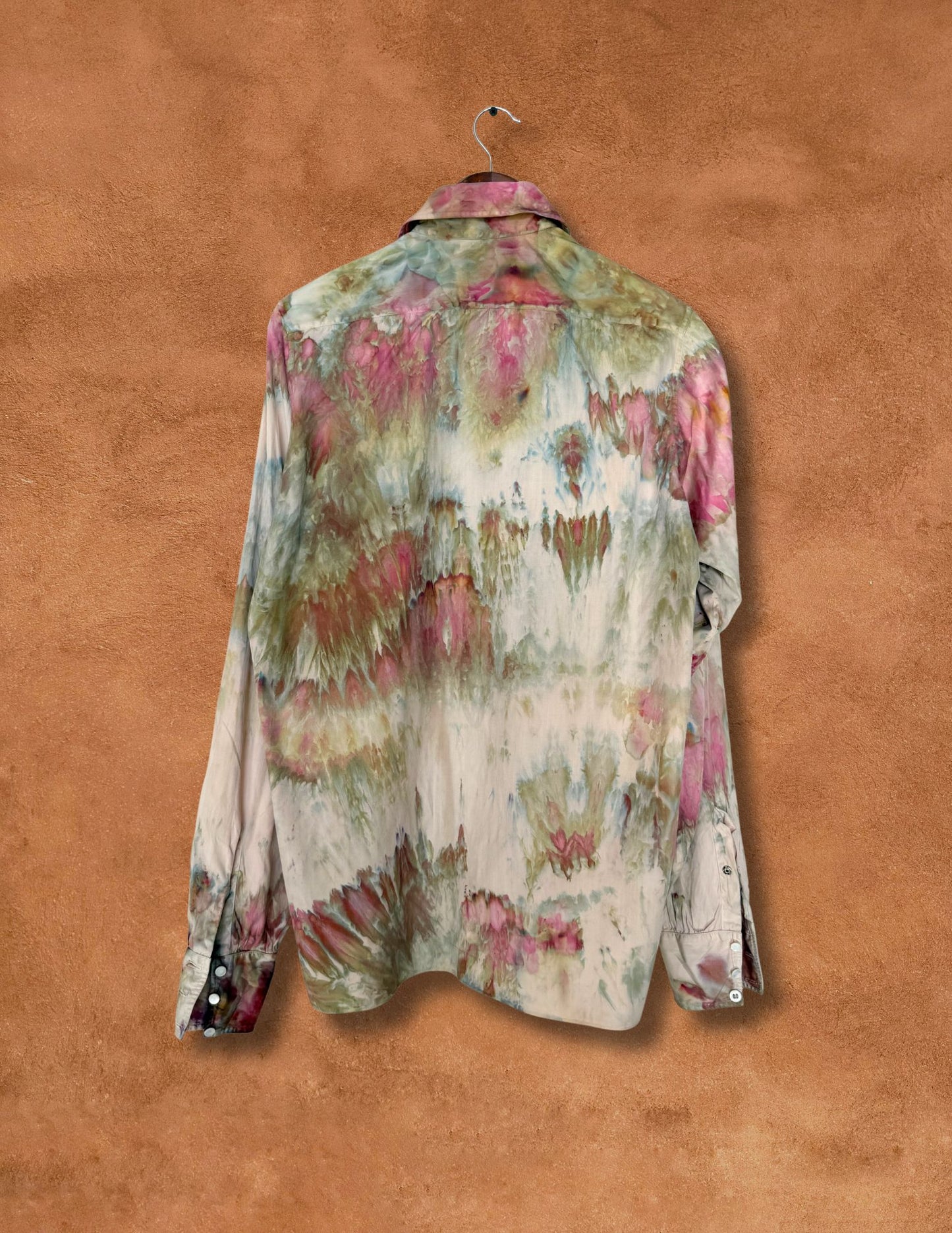 Upcycled Vintage Hollywood Shirt — Desert Bloom