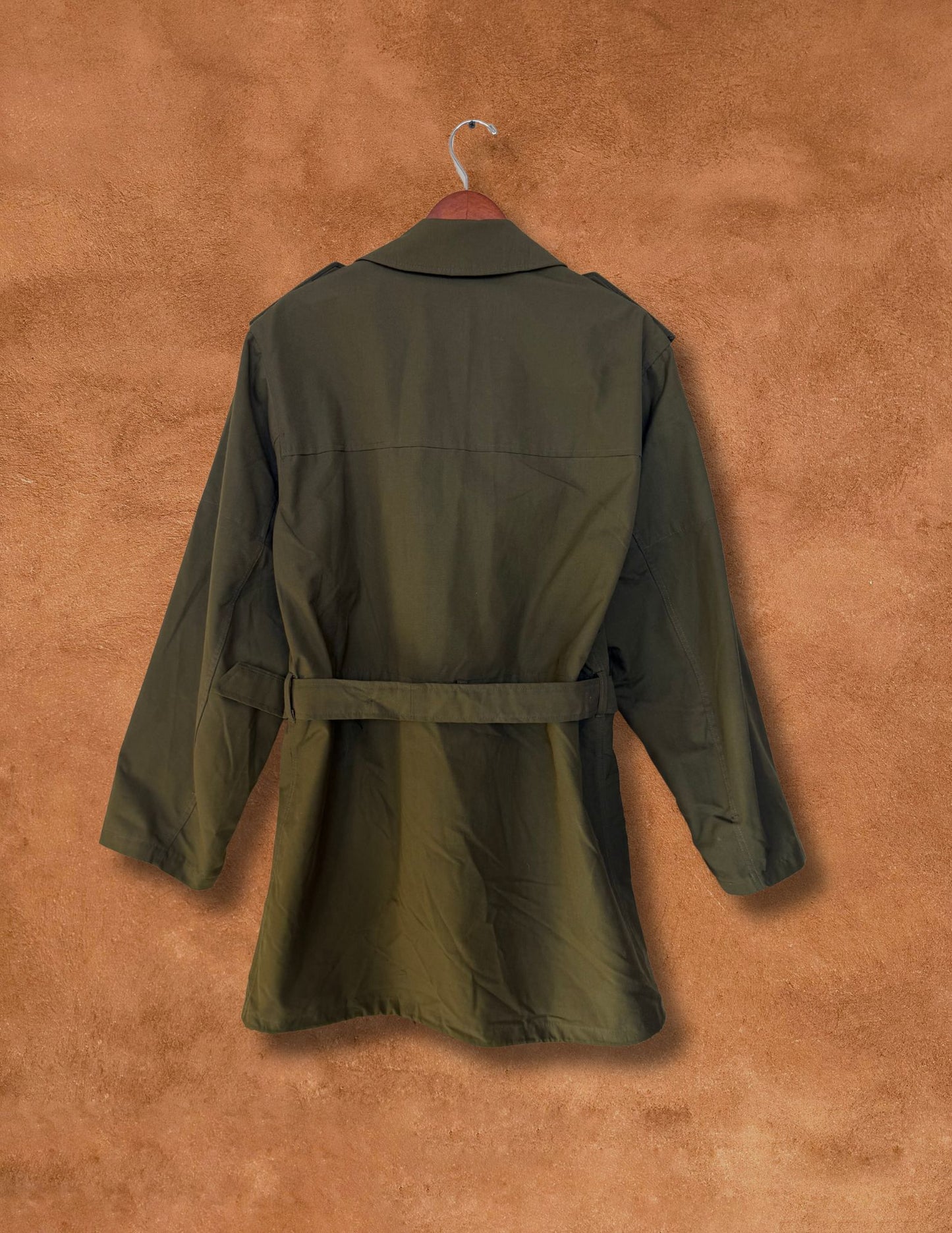 Upcycled Military Field Jacket — Midcentury Huipil Edition F