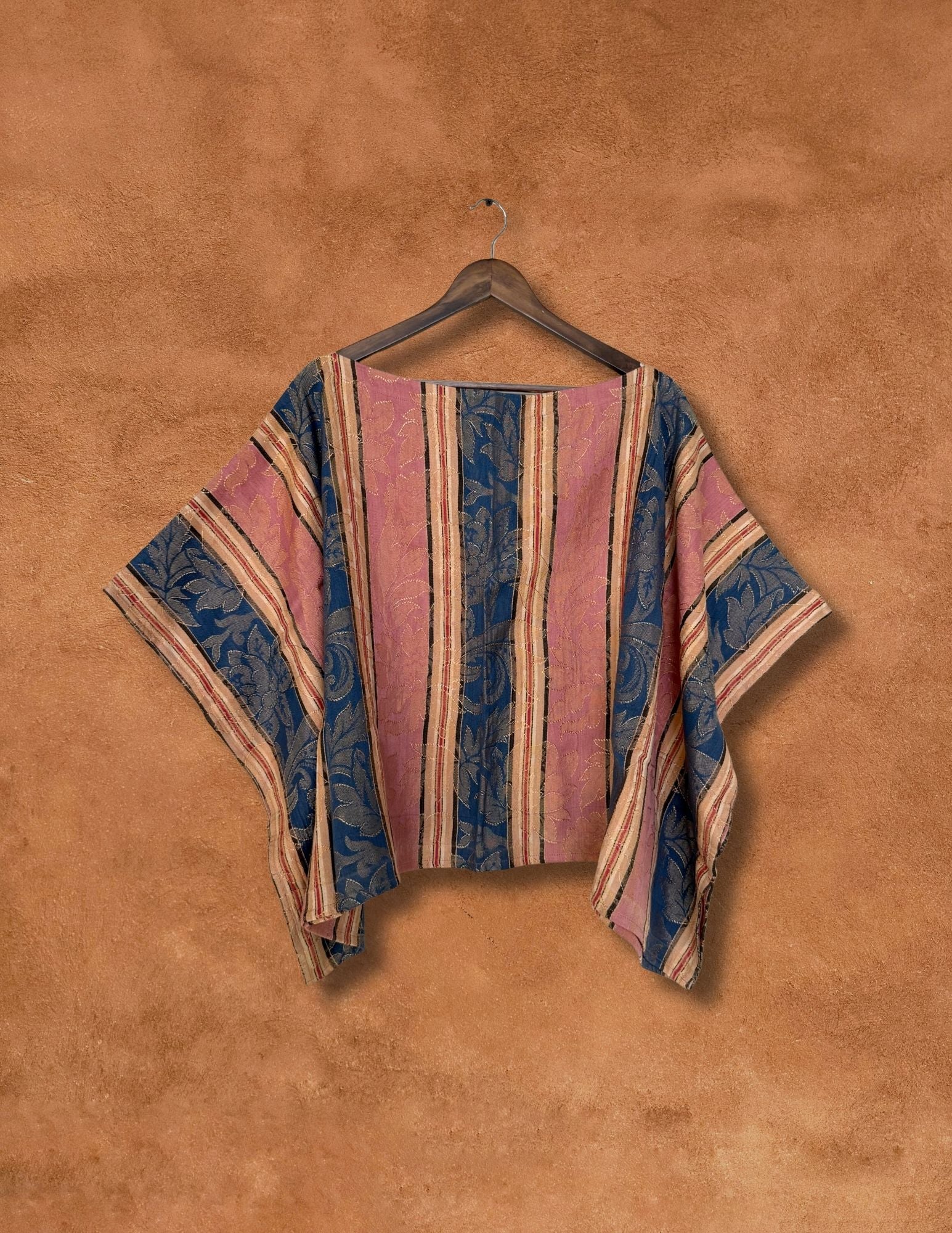Upcycled Vintage Brocade Top