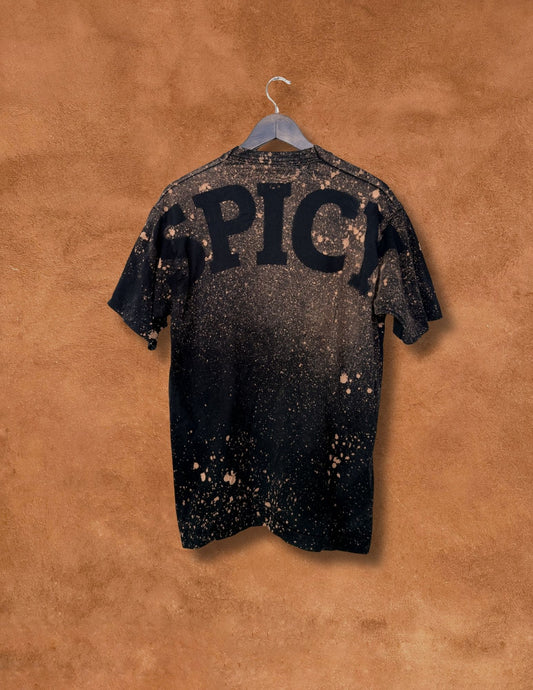 Upcycled Vintage 80s Tee- Spicy 40 x 28