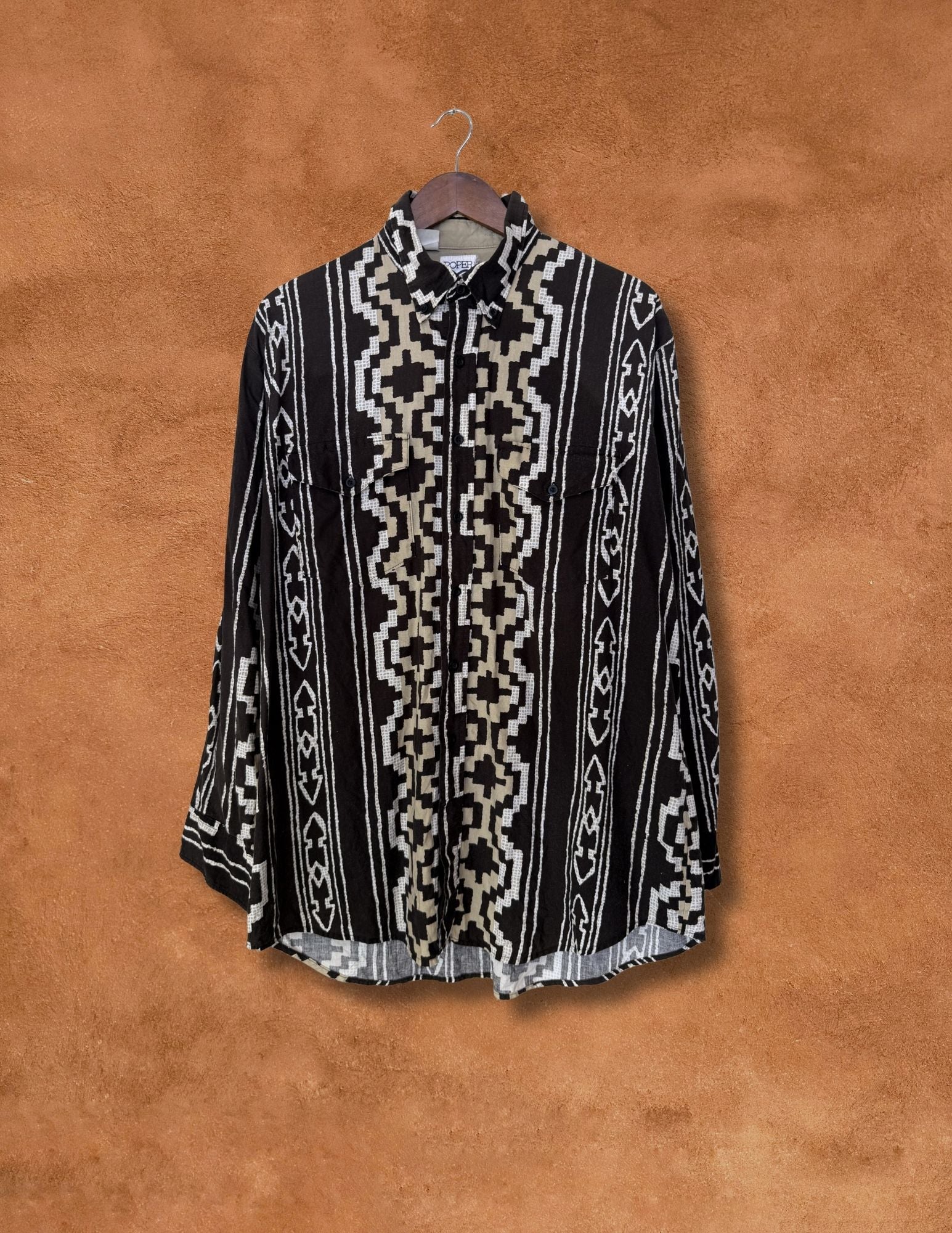 Vintage 80s Rodeo Shirt 52 x 33