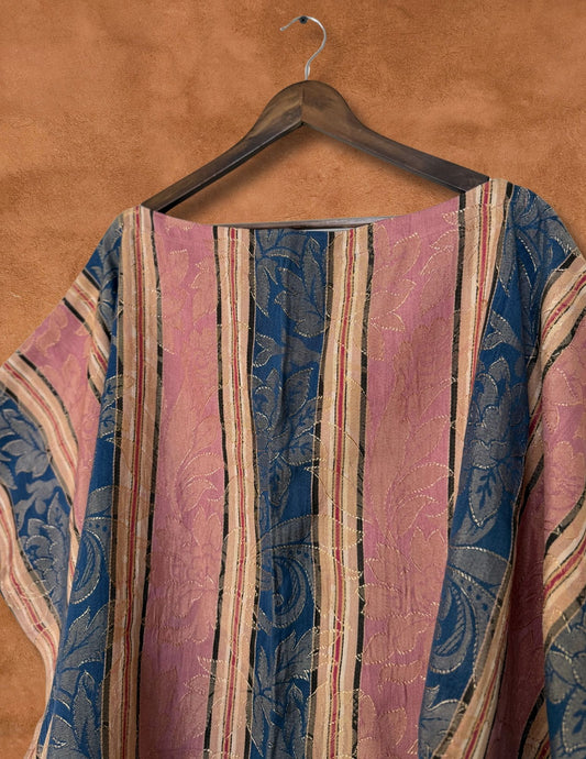 Upcycled Vintage Brocade Top