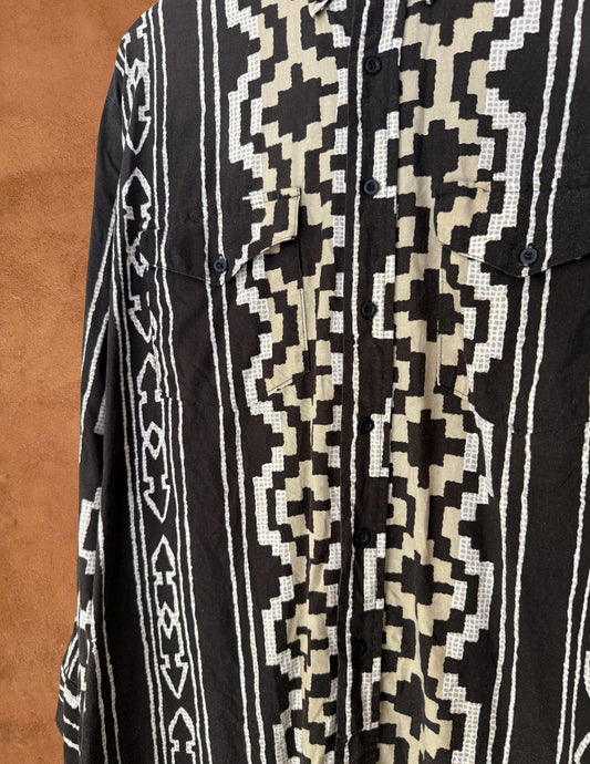 Vintage 80s Rodeo Shirt 52 x 33