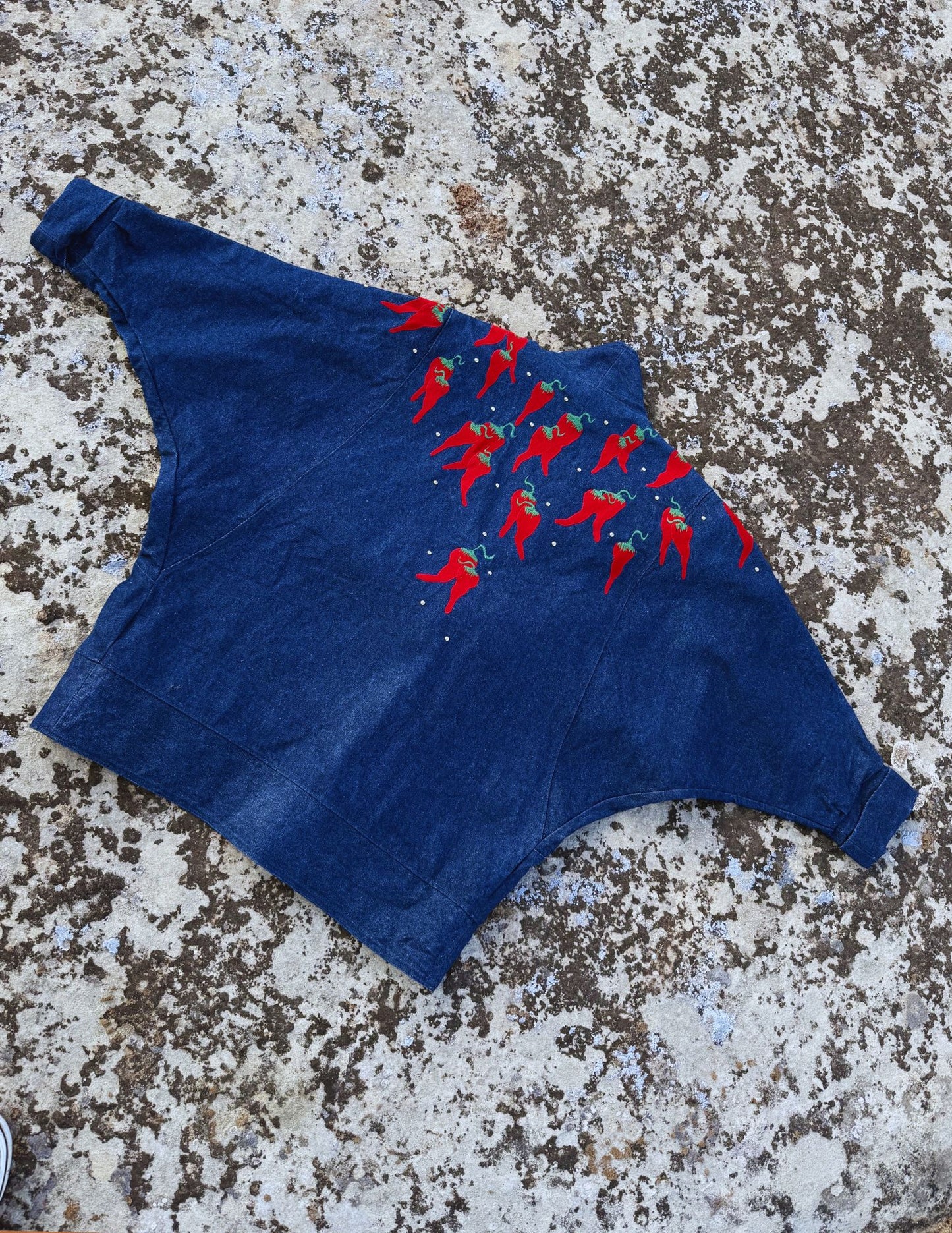 Vintage 80s Red Hot Southwest Jacket 56 x 33