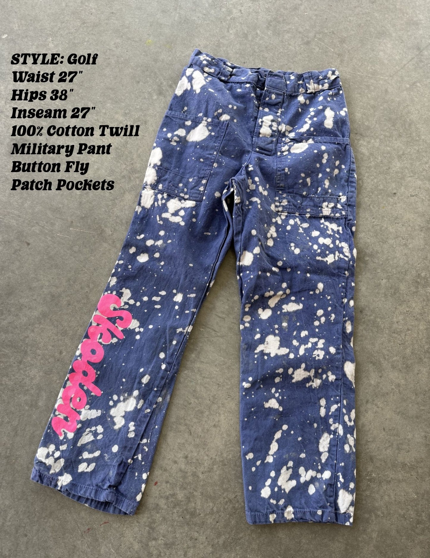 Upcycled Vintage Military Pant - SKODEN