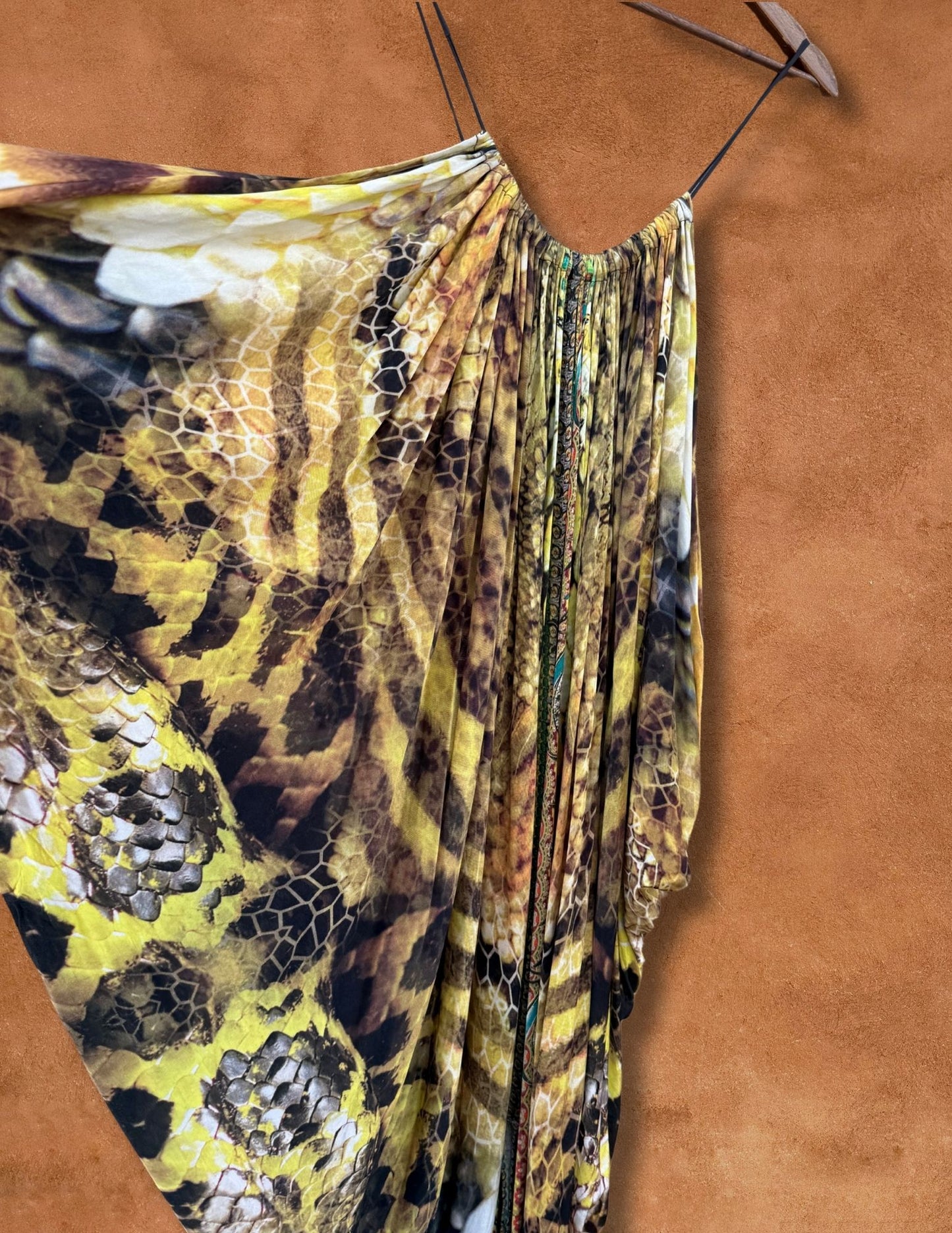 Vintage 90s Animal Print Dress
