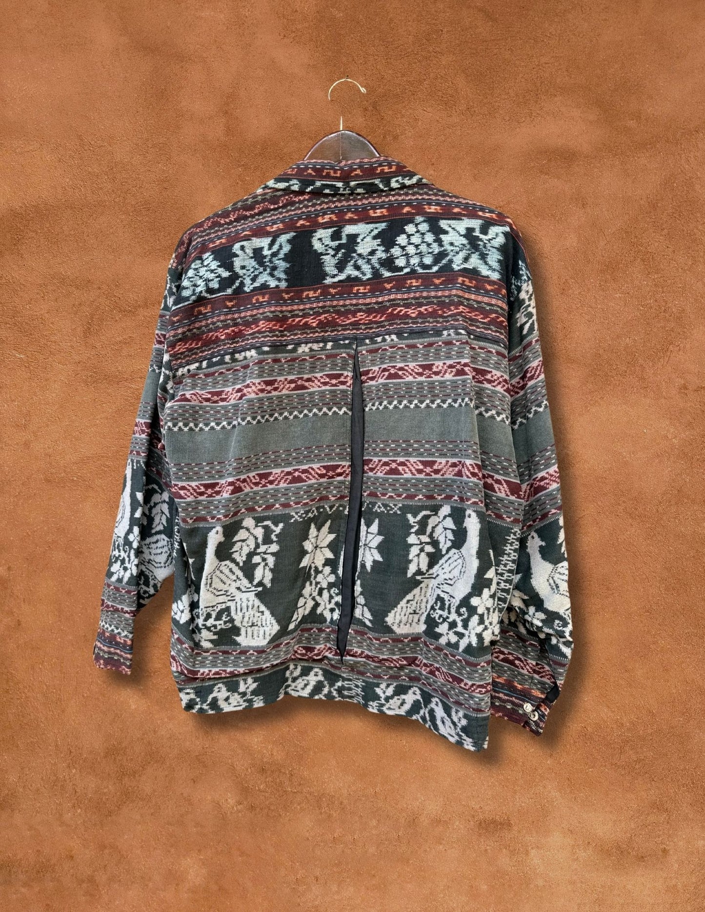 Vintage 80s Ikat Jacket