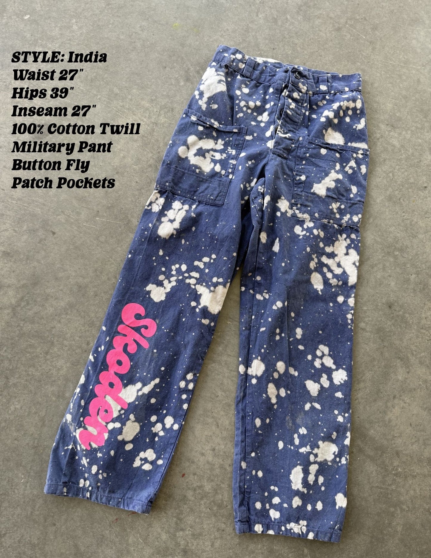 Upcycled Vintage Military Pant - SKODEN