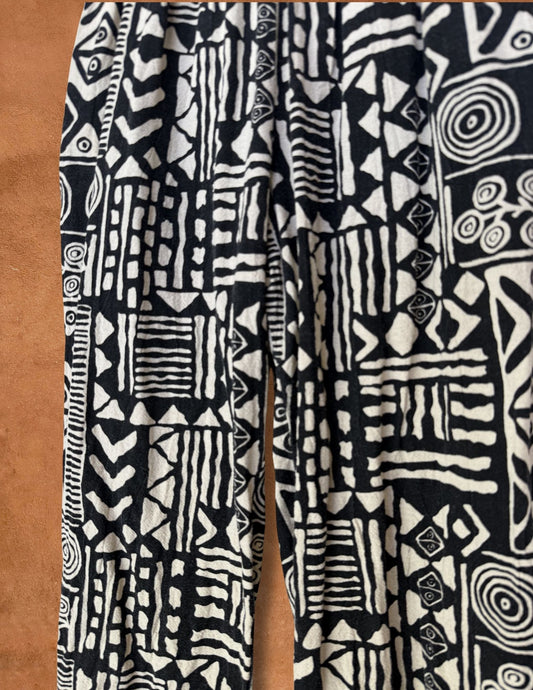 Vintage 80s Pop Art Pants 24/42 x 29