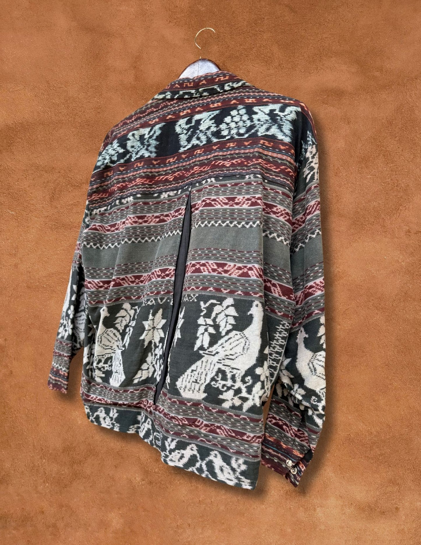 Vintage 80s Ikat Jacket