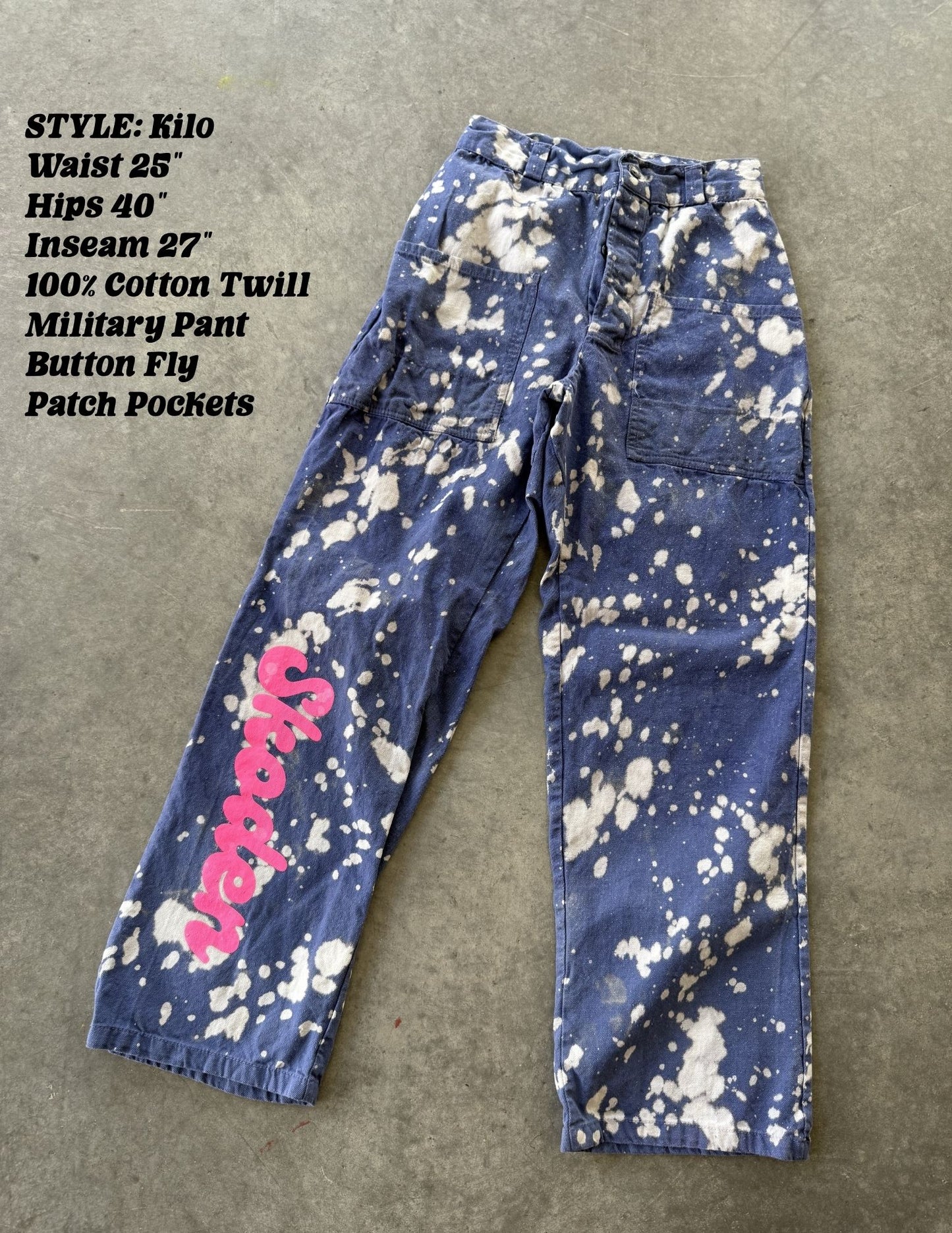 Upcycled Vintage Military Pant - SKODEN