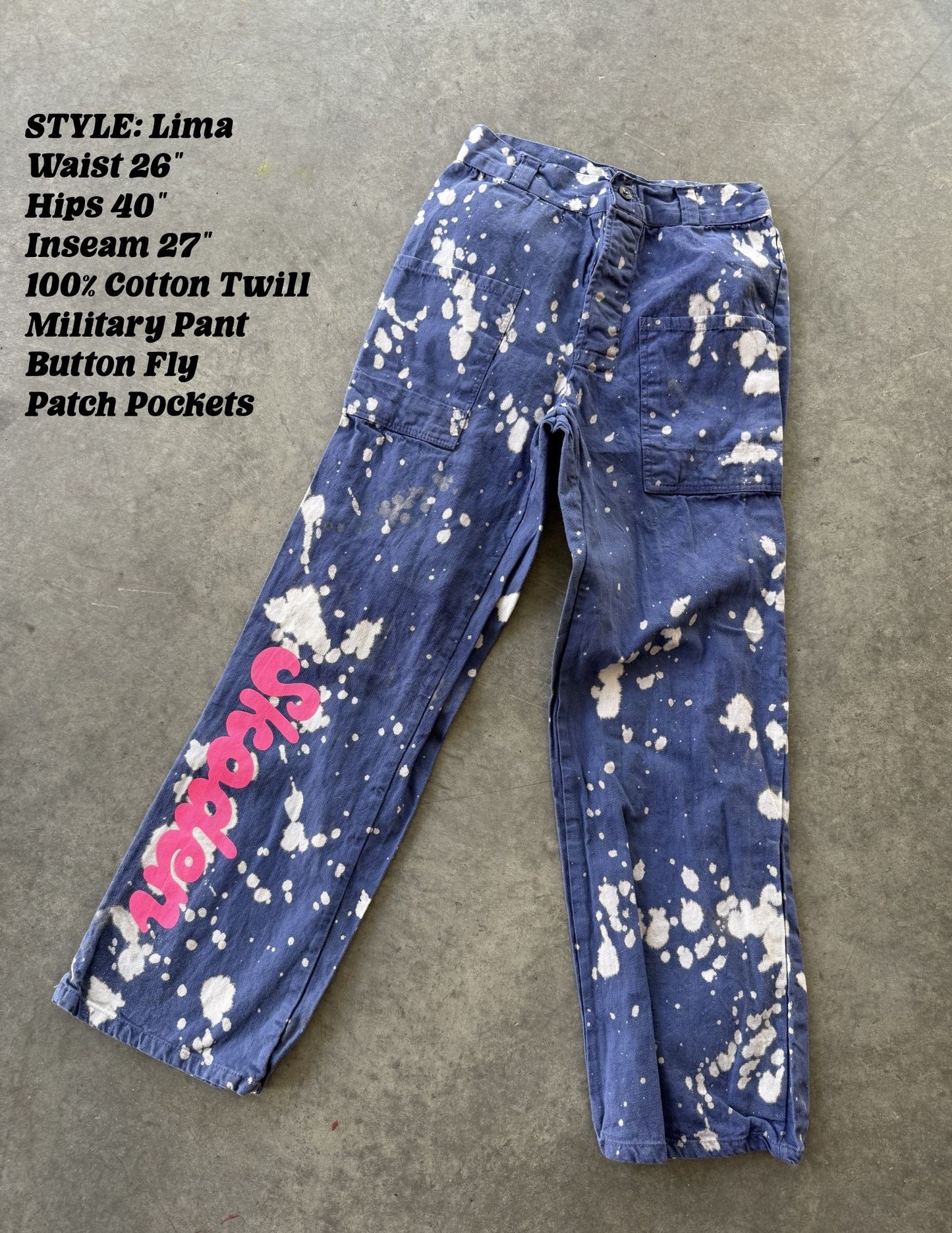Upcycled Vintage Military Pant - SKODEN