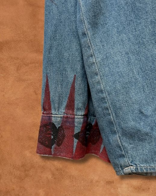 Expect Us Western Shirt 52 x 33 by Running Horse Studio