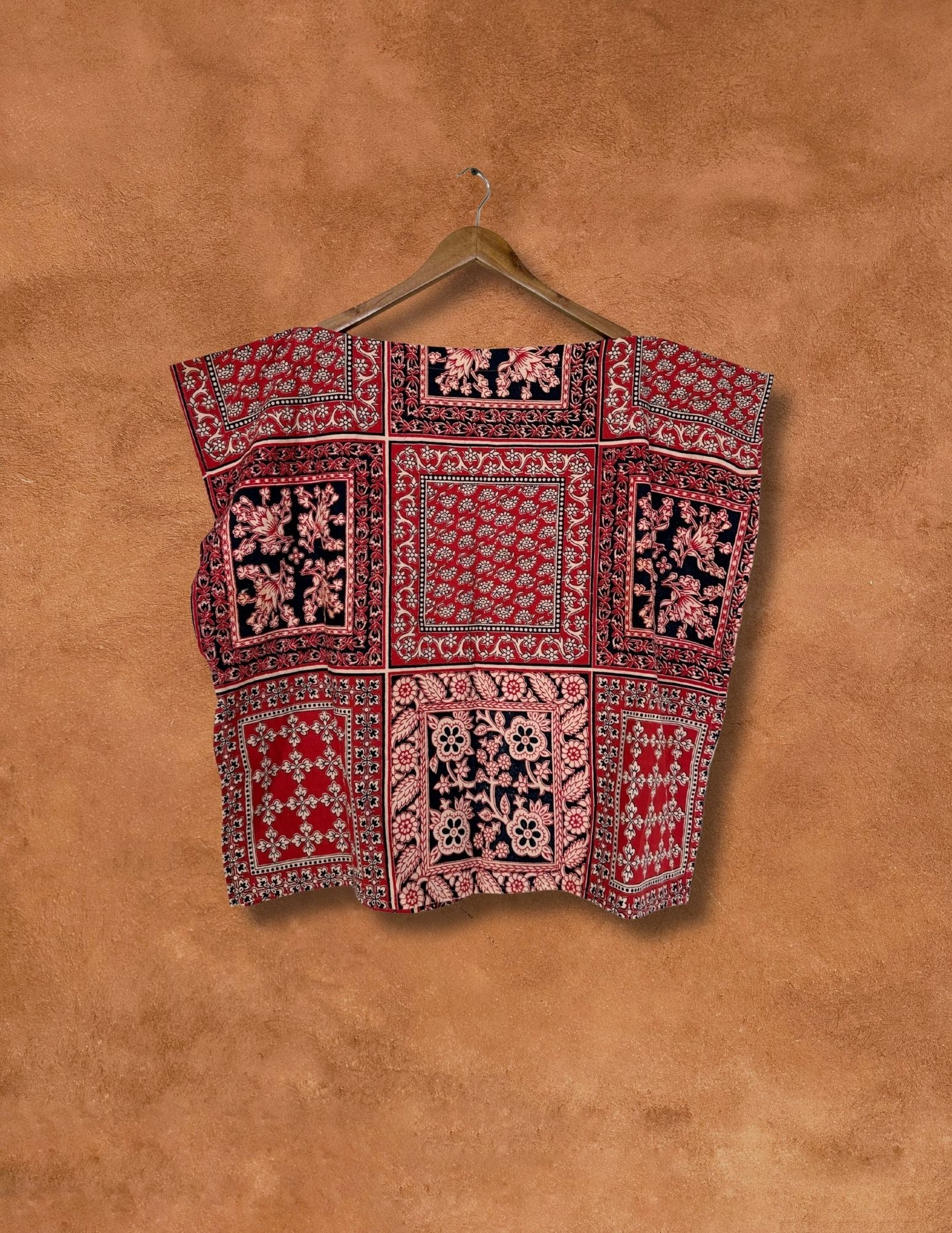 Upcycled Vintage Textile Top