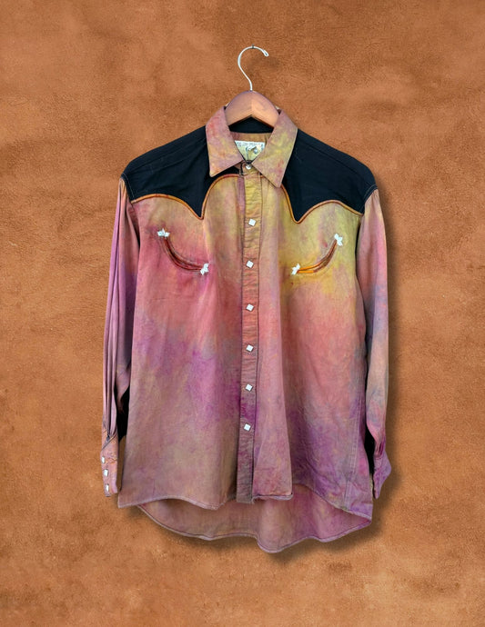 Upcycled Vintage 80s Rodeo Shirt
