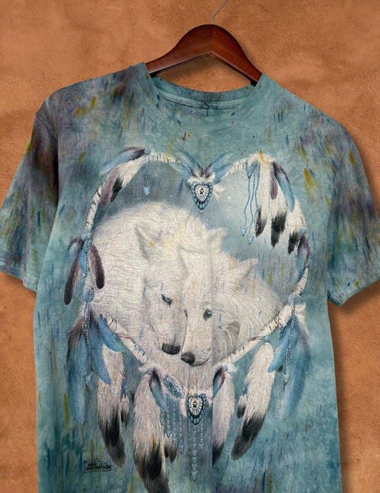 Upcycled Vintage 80s Snow Wolf Tee