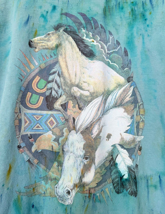 Upcycled Vintage 80s Stallion Tee
